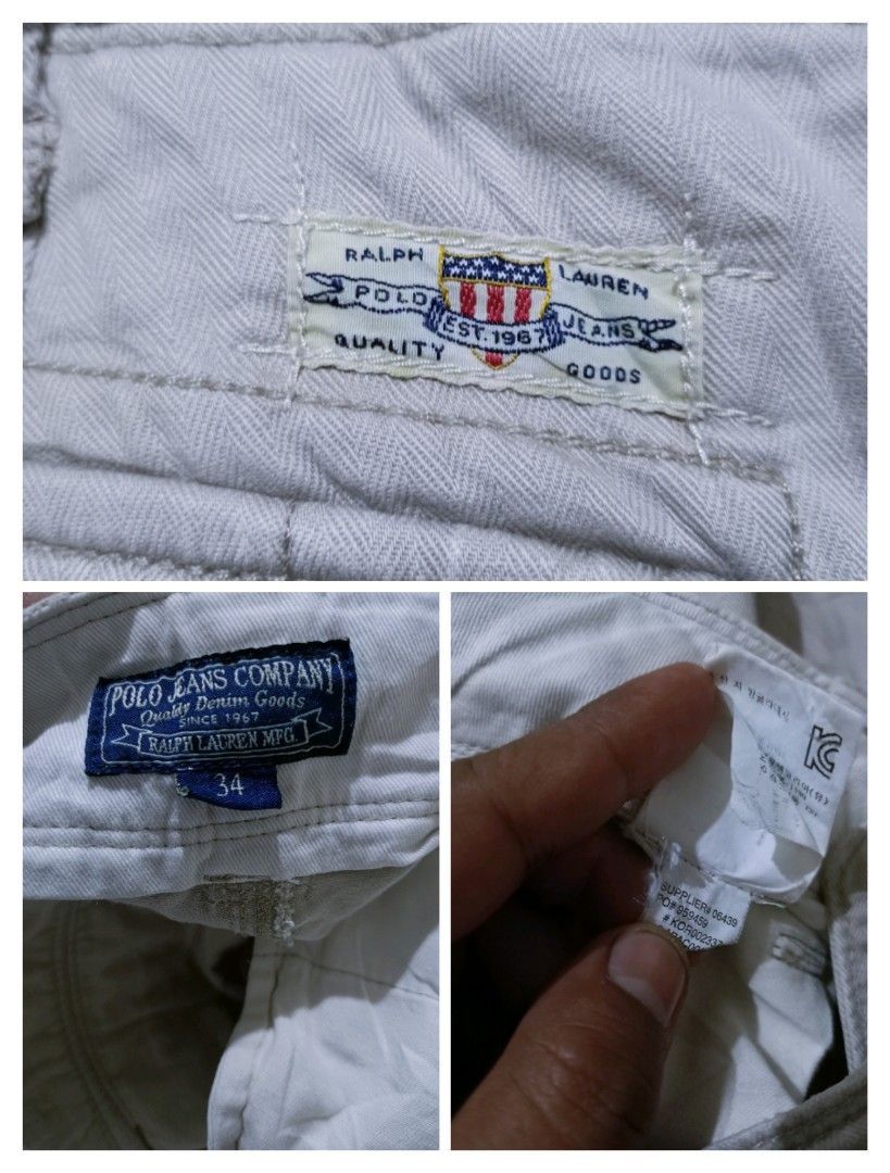 Polo Ralph Lauren × Ralph Lauren Polo Ralph Lauren short cargo pants Size US 37 - 10 Thumbnail