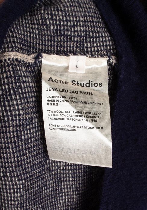 Acne Studios Acne Studios Jena Leo Jaq PSS16 Sweater Size L, H2630 ...