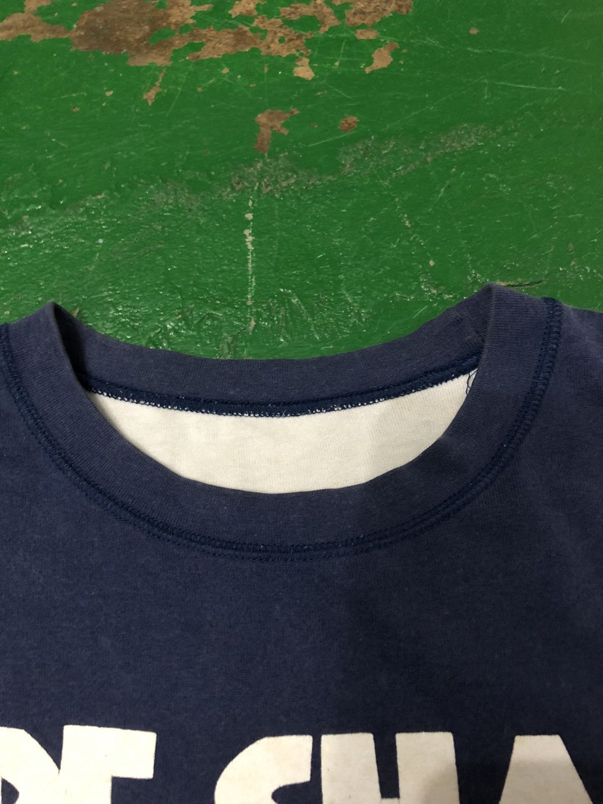Bape × Vintage Bathing APE Spell Out Logo Reversible Tees Size US L / EU 52-54 / 3 - 8 Thumbnail
