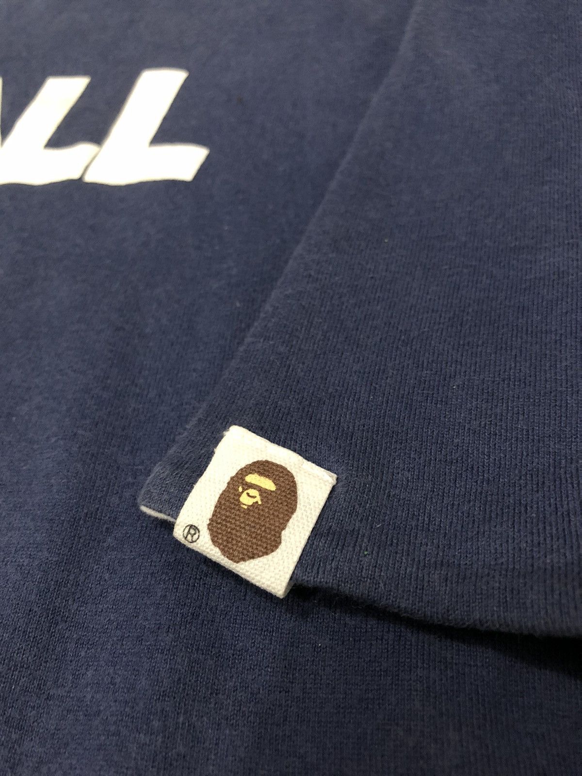 Bape × Vintage Bathing APE Spell Out Logo Reversible Tees Size US L / EU 52-54 / 3 - 5 Thumbnail