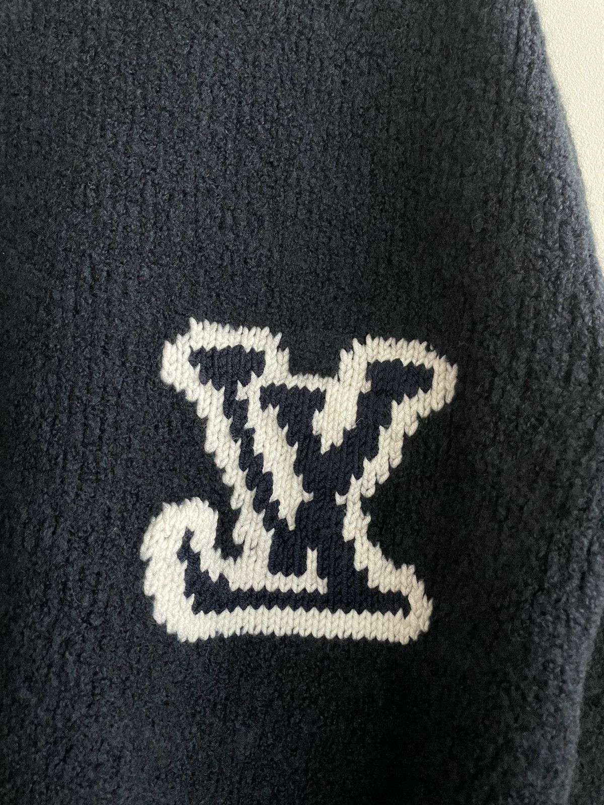 Louis Vuitton Rare Brand New Super Runway Limited Edition Intarsia Sweater Size US XL / EU 56 / 4 - 24 Thumbnail