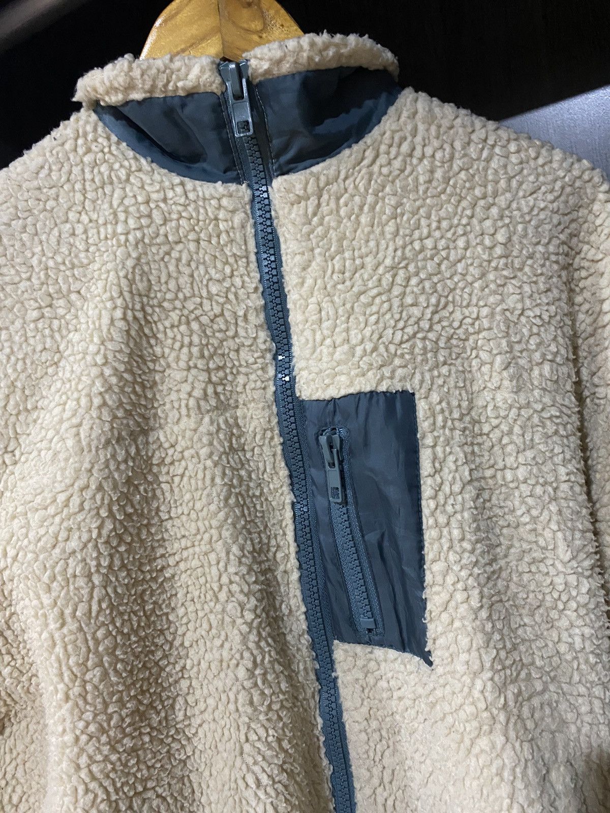 Designer × Japanese Brand delete today💥made japan fleece sherpa Jacket nice desiger Size US M / EU 48-50 / 2 - 6 Thumbnail