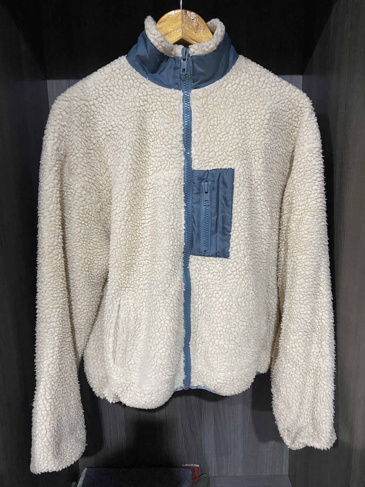 Designer × Japanese Brand delete today💥made japan fleece sherpa Jacket nice desiger Size US M / EU 48-50 / 2 - 1 Thumbnail