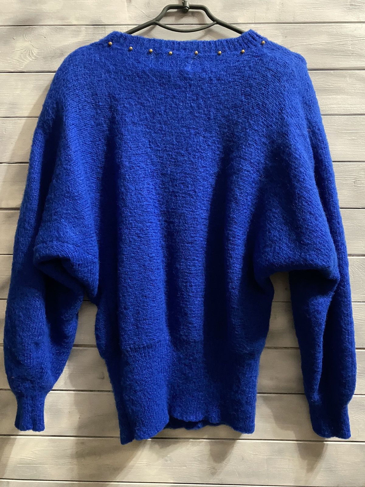 Japanese Brand Mohair Sweater Hong Kong La Relle company. Vintage Fuzzy🔥 Size M / US 6-8 / IT 42-44 - 6 Thumbnail