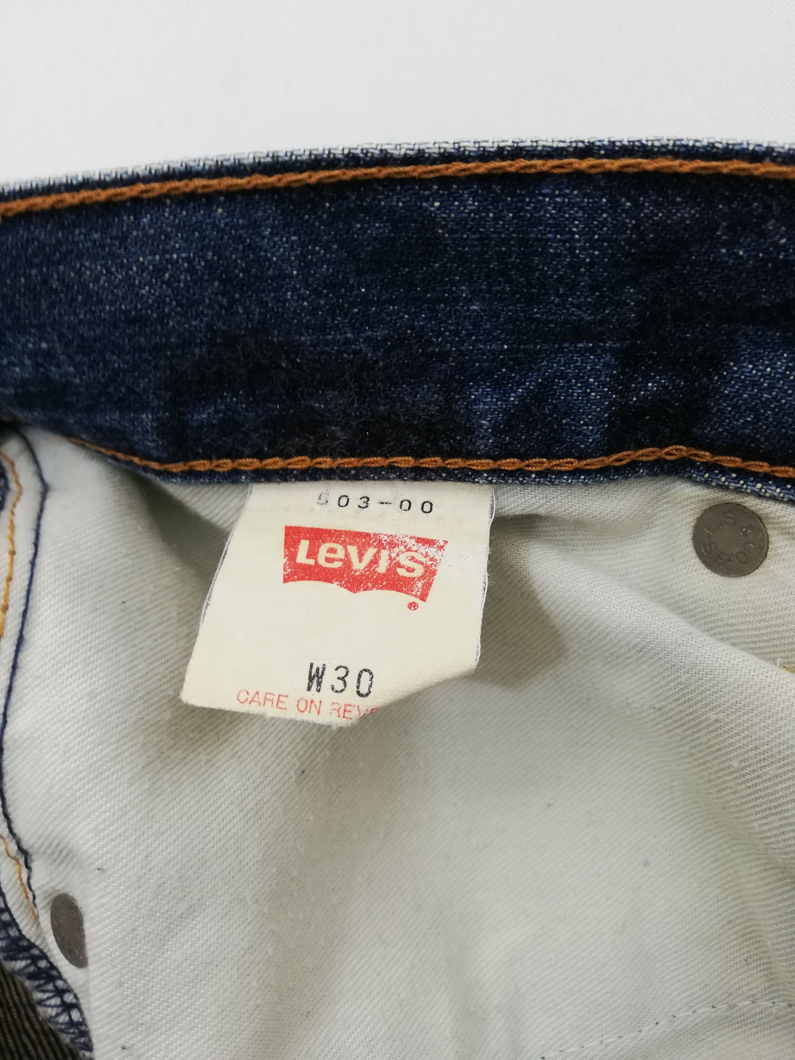 Levi's × Levi's Vintage Clothing Vintage Levi's Lot 503 Selvedge Denim Jeans Size US 31 - 8 Thumbnail