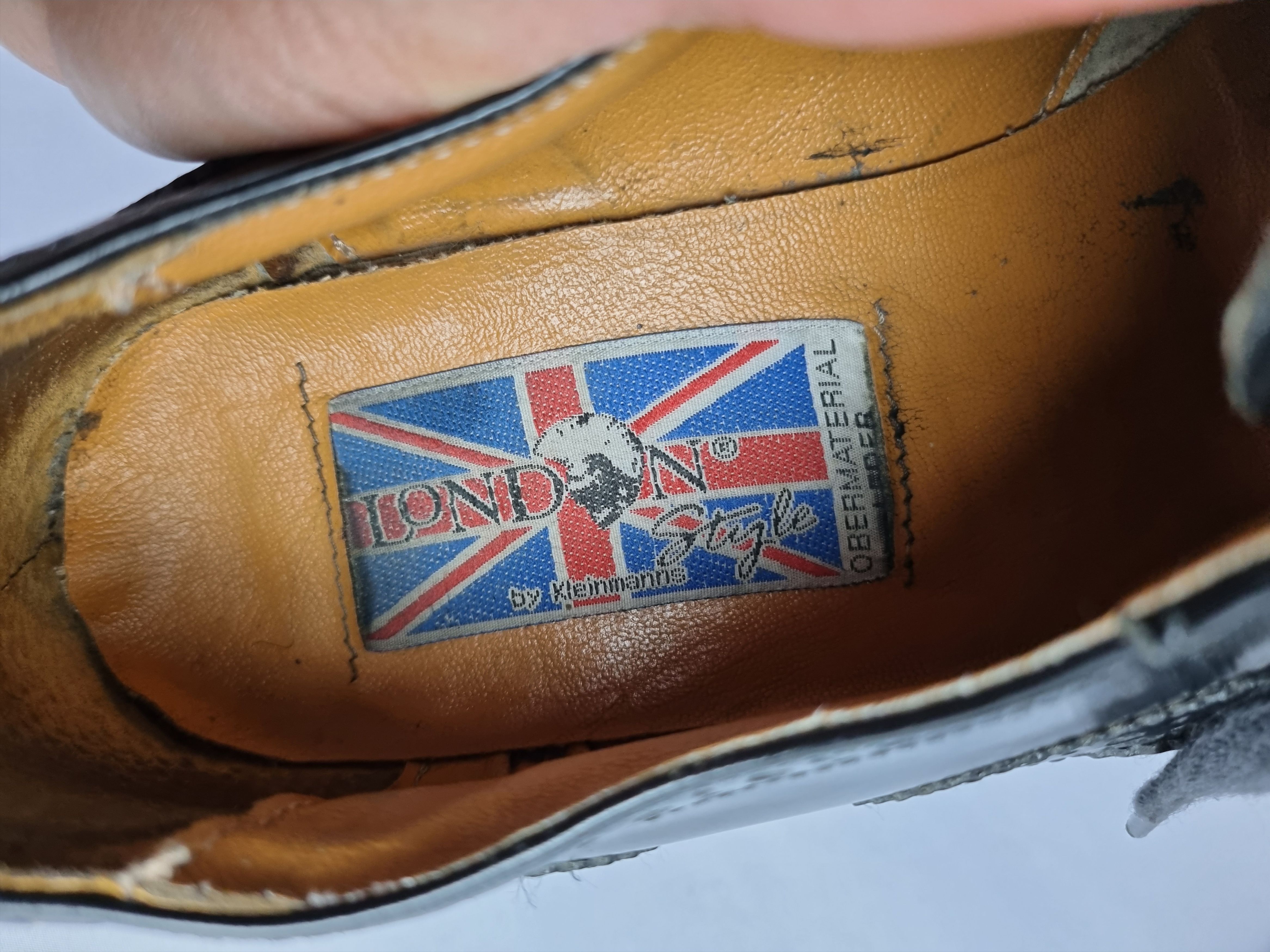 Genuine Leather × Japanese Brand Undercover Style Rare Leather Beautiful Punk Shoes Size US 9 / EU 42 - 18 Thumbnail
