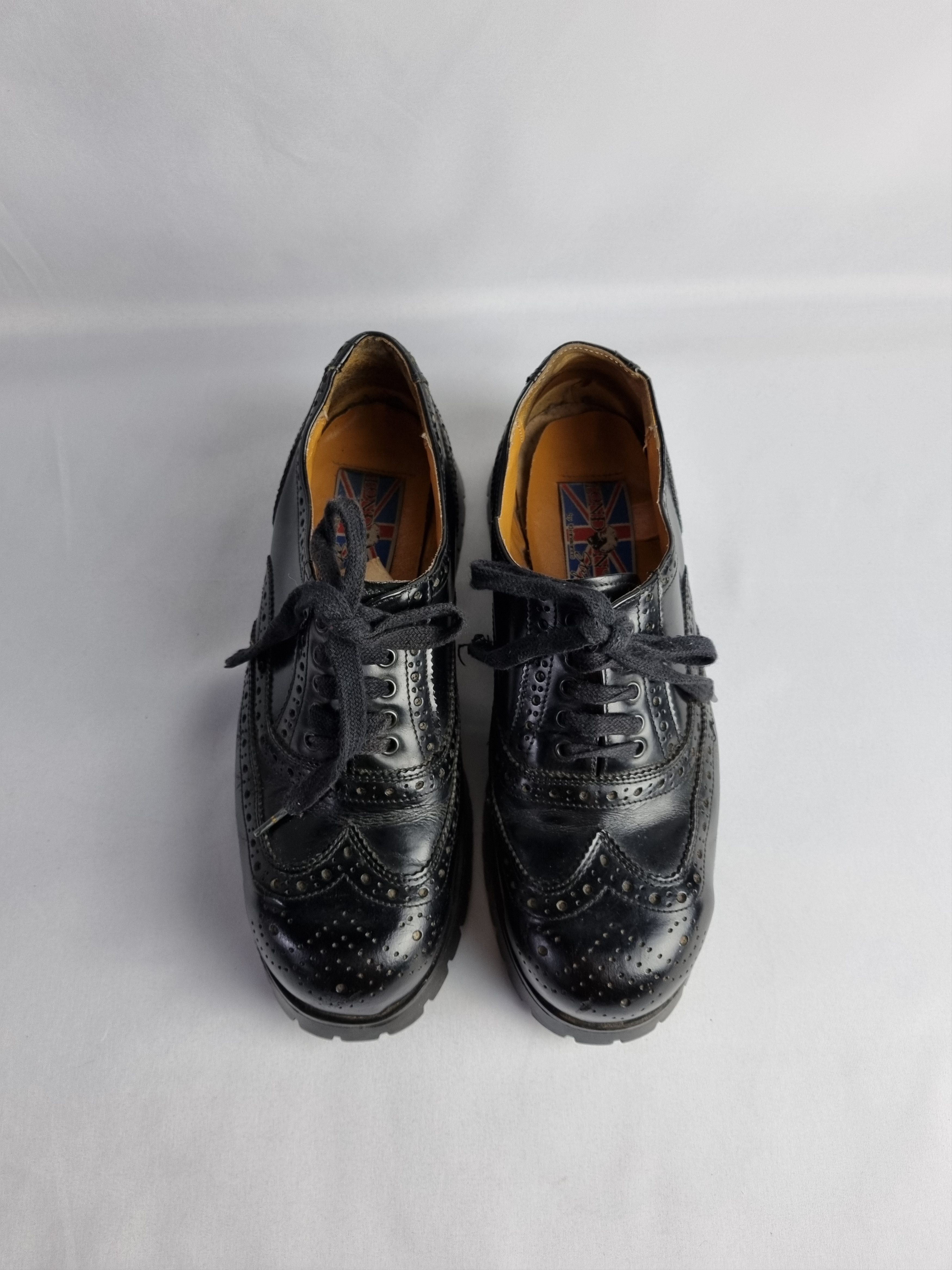 Genuine Leather × Japanese Brand Undercover Style Rare Leather Beautiful Punk Shoes Size US 9 / EU 42 - 6 Thumbnail