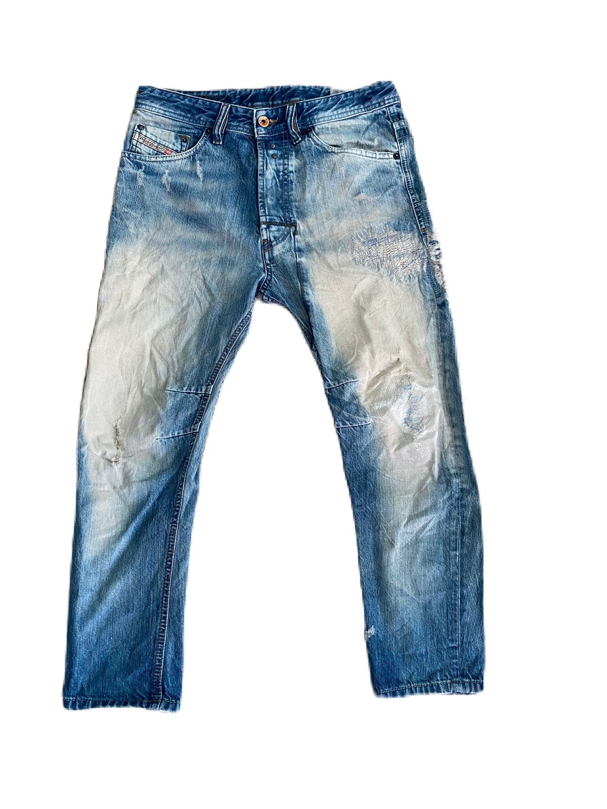 Diesel DIESEL NARROT DENIM PANTS DISTRESS KURT COBAIN DARRON | Grailed