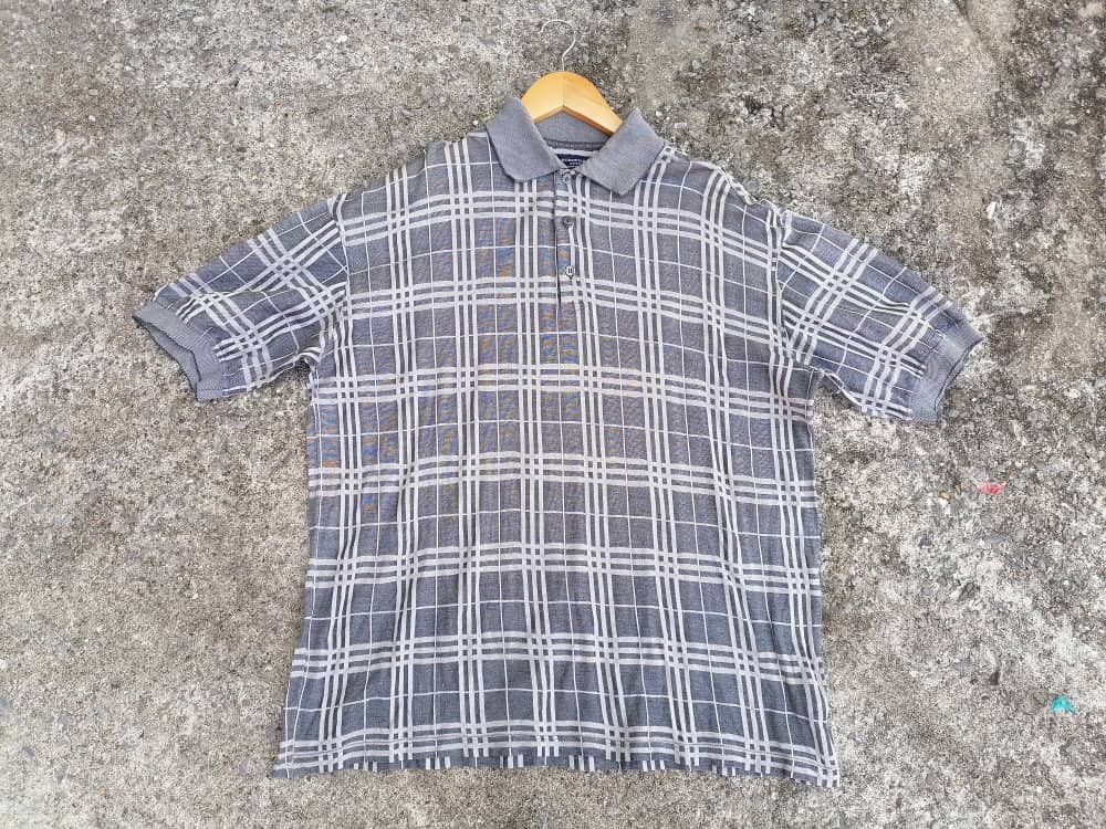 Burberry Burberry Golf Nova Check Polo Shirt Size US L / EU 52-54 / 3 - 1 Thumbnail