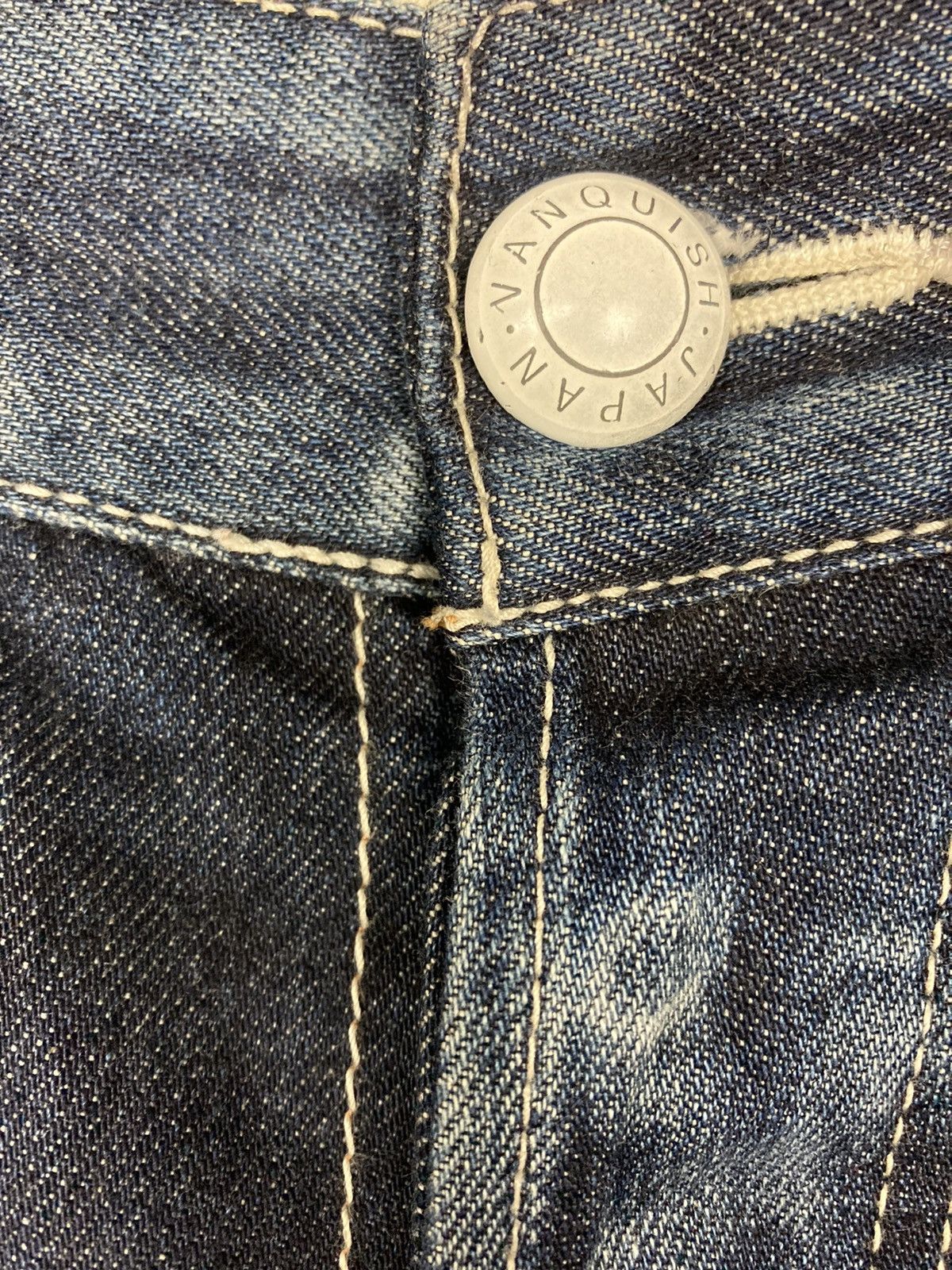 20471120 × Vanquish Vanquish Distressed Skinny Denim Jeans Size US 32 / EU 48 - 5 Thumbnail