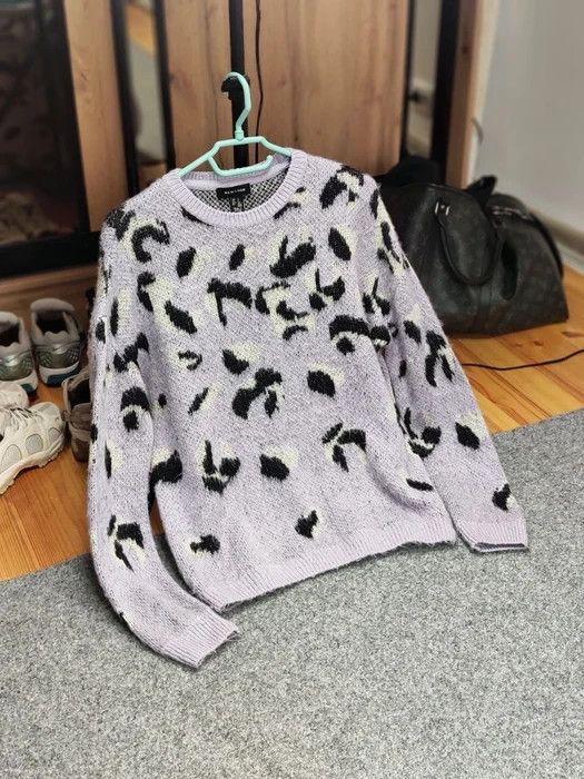 Japanese Brand Vintage 90s Japanese Sweaters Knitwear crew chak leopard Size US S / EU 44-46 / 1 - 10 Thumbnail