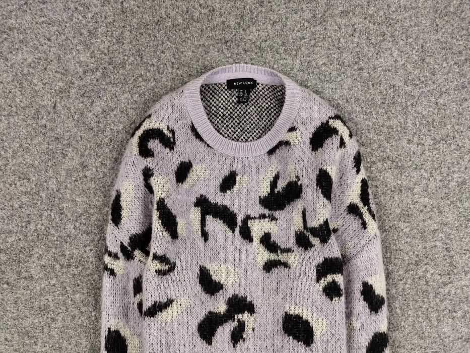 Japanese Brand Vintage 90s Japanese Sweaters Knitwear crew chak leopard Size US S / EU 44-46 / 1 - 3 Thumbnail
