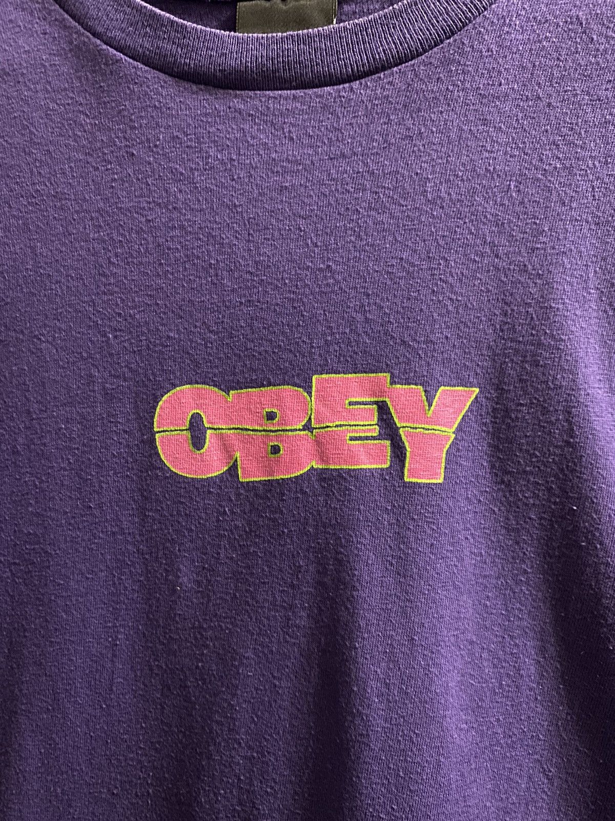 Obey Rare T-shirt Obey Centr Logo Size US S / EU 44-46 / 1 - 3 Thumbnail