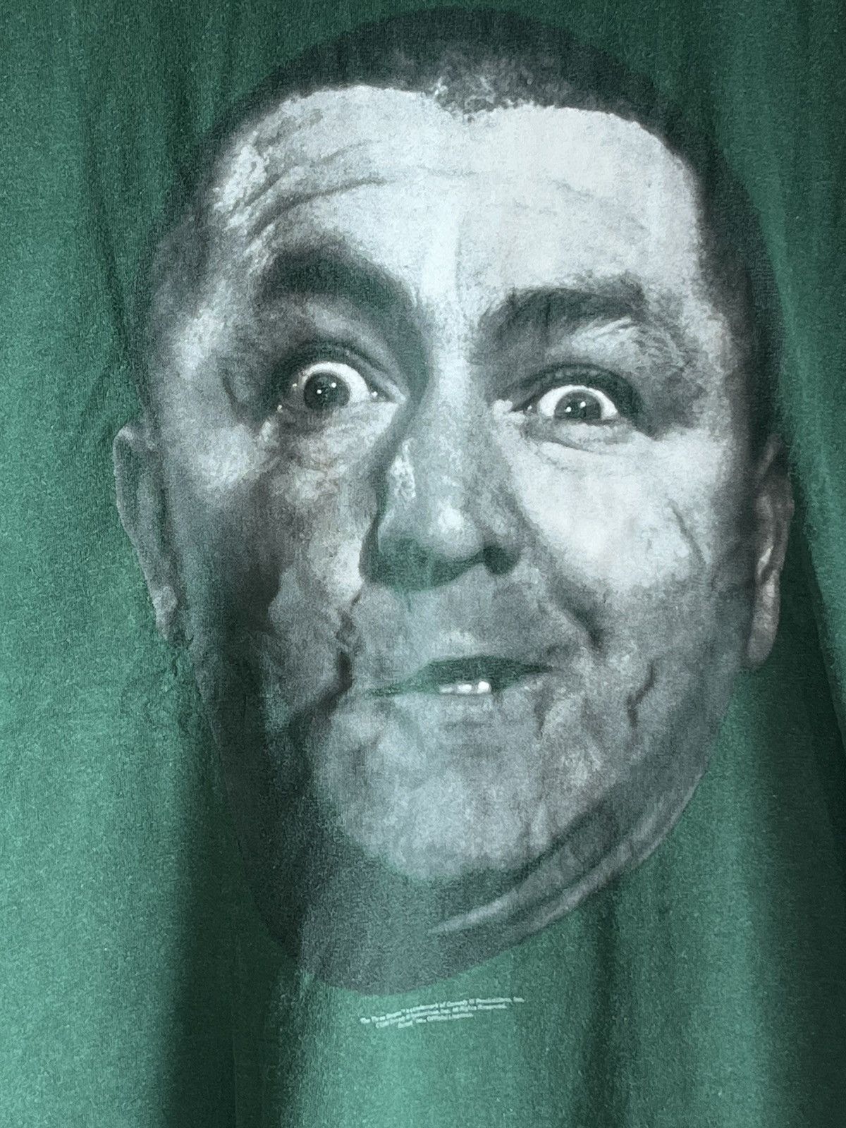 Vintage Vintage Movie 3 Stooges tshirt ft80 Size US XL / EU 56 / 4 - 2 Thumbnail