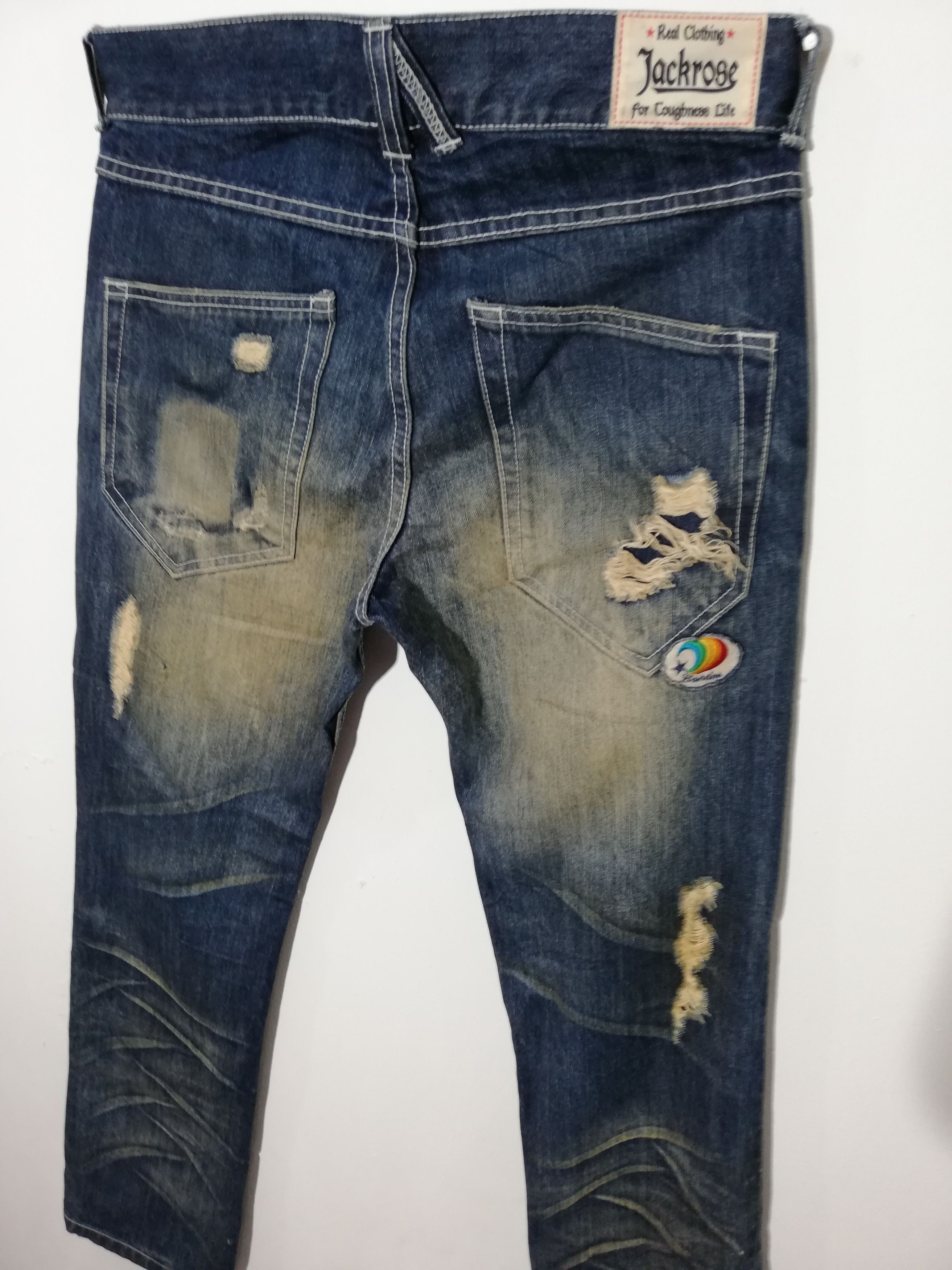 JACKROSE Jack Rose Distressed Denim Size US 32 / EU 48 - 2 Thumbnail