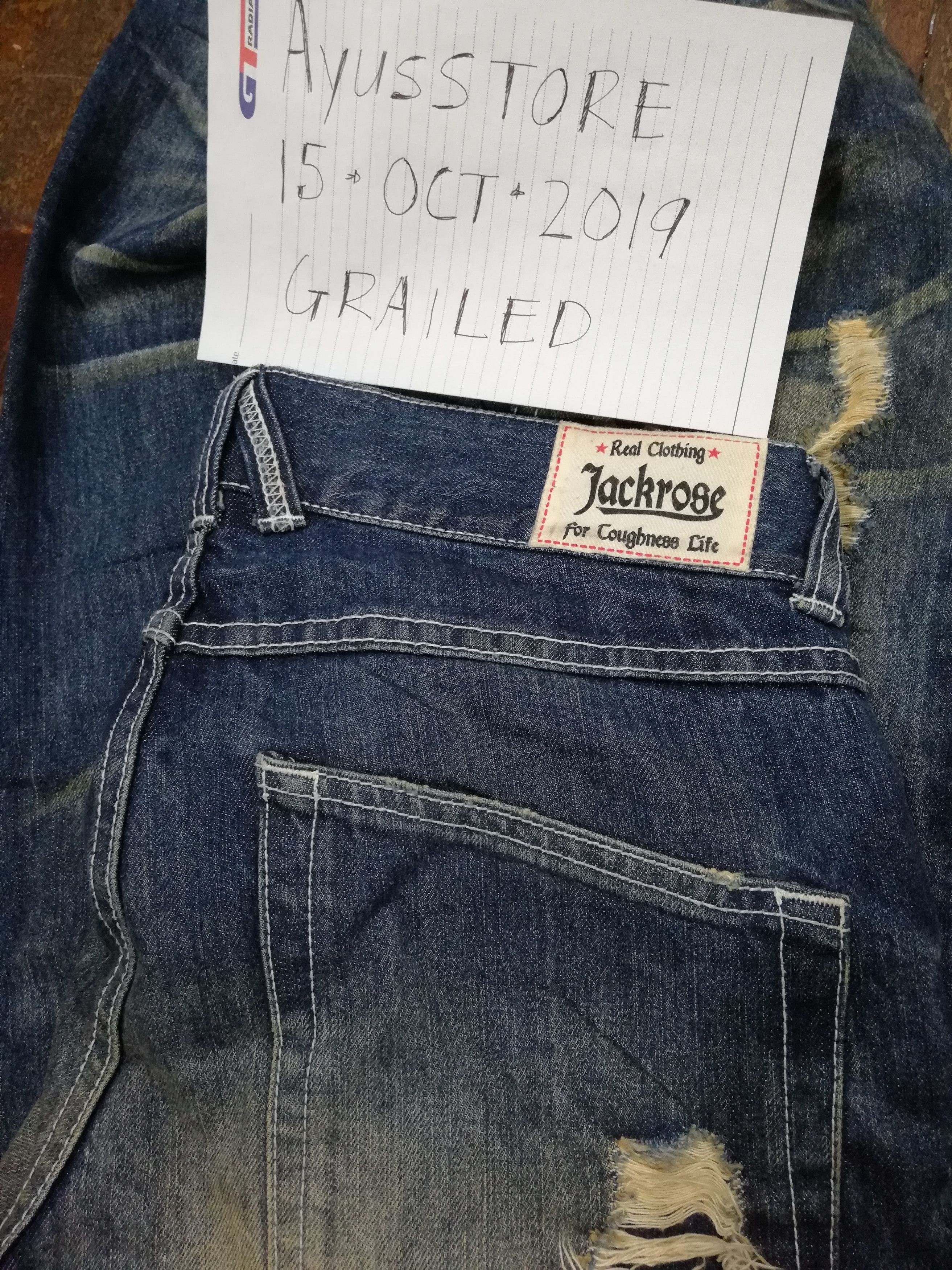 JACKROSE Jack Rose Distressed Denim Size US 32 / EU 48 - 8 Thumbnail