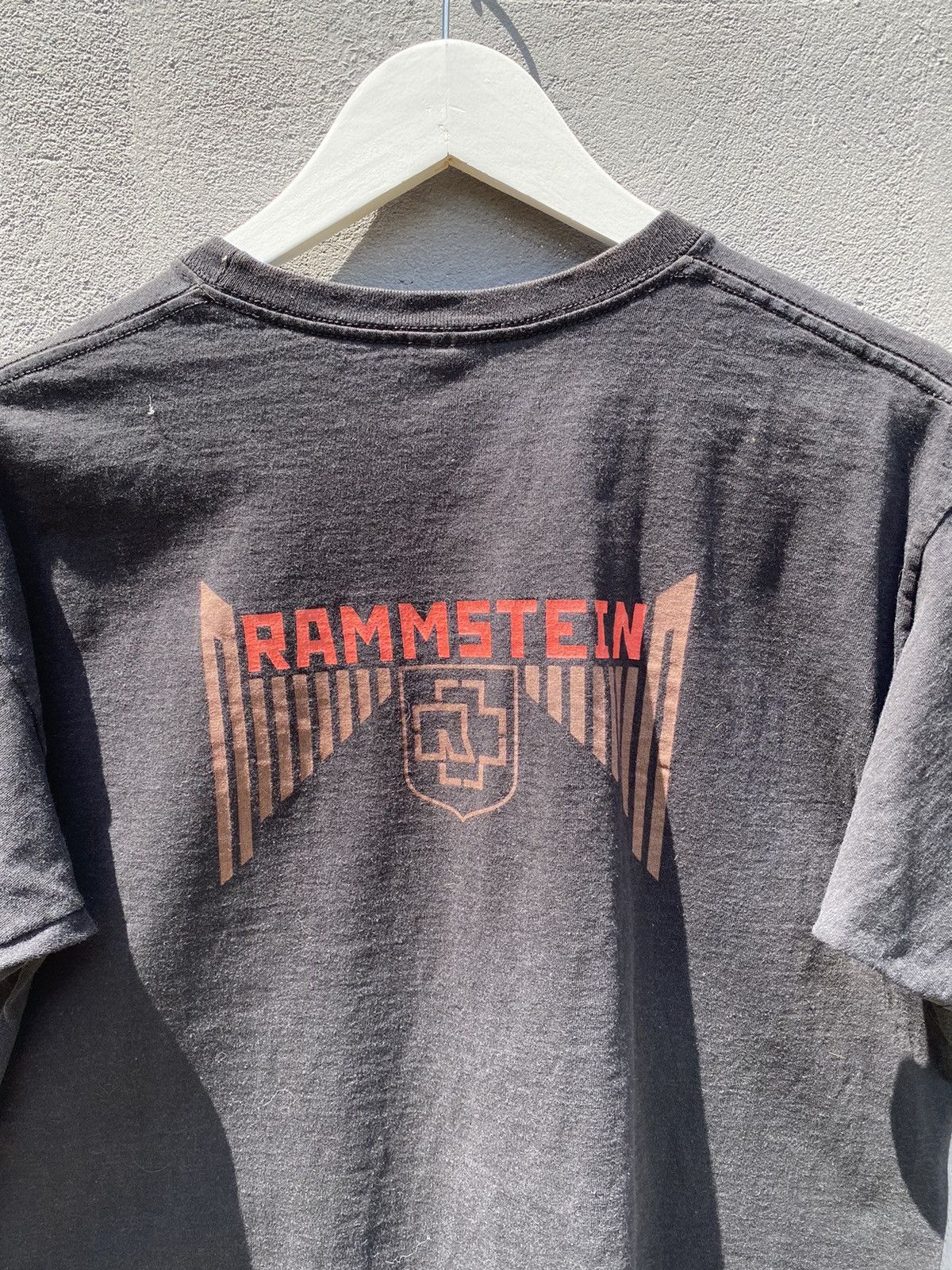 Band Tees Vintage Rammstein GERMANY Promo Heavy Metal Band Tee Size US M / EU 48-50 / 2 - 6 Thumbnail