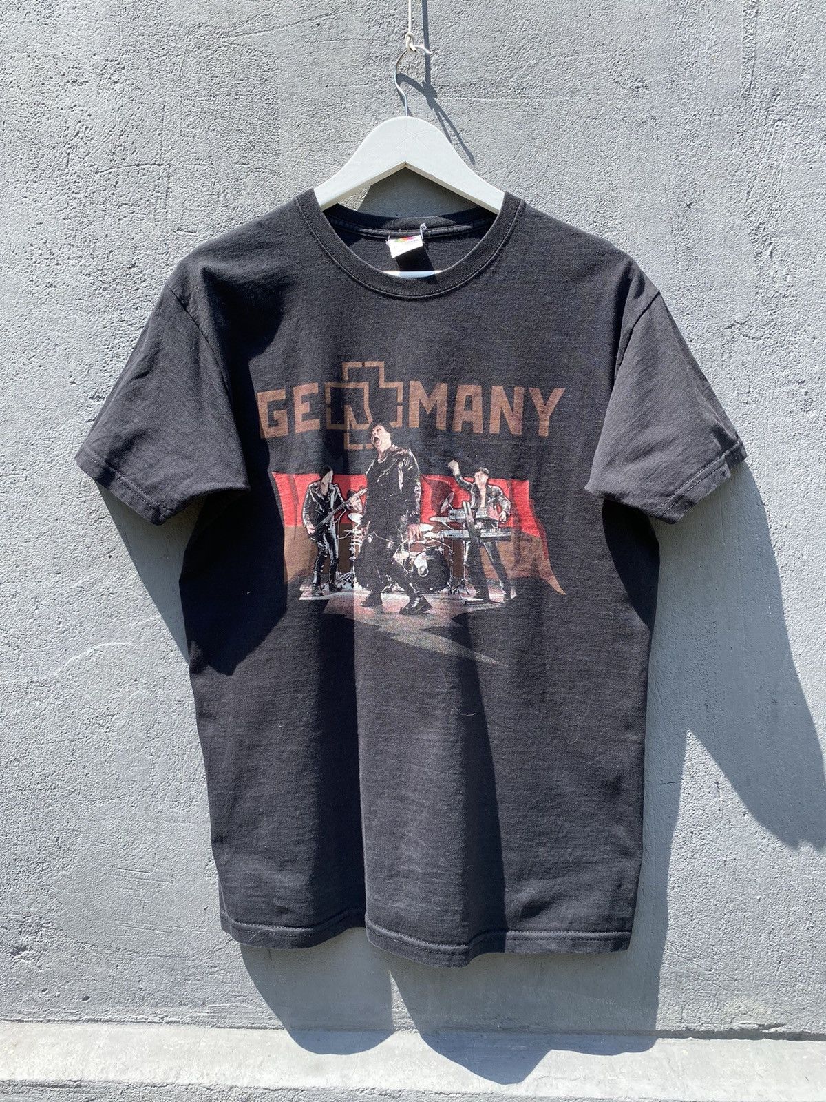 Band Tees Vintage Rammstein GERMANY Promo Heavy Metal Band Tee Size US M / EU 48-50 / 2 - 1 Thumbnail