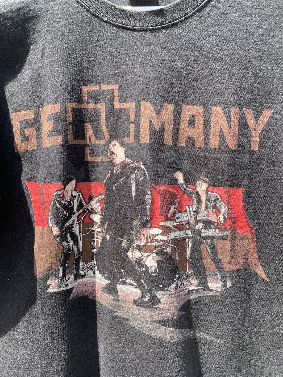 Band Tees Vintage Rammstein GERMANY Promo Heavy Metal Band Tee Size US M / EU 48-50 / 2 - 4 Thumbnail