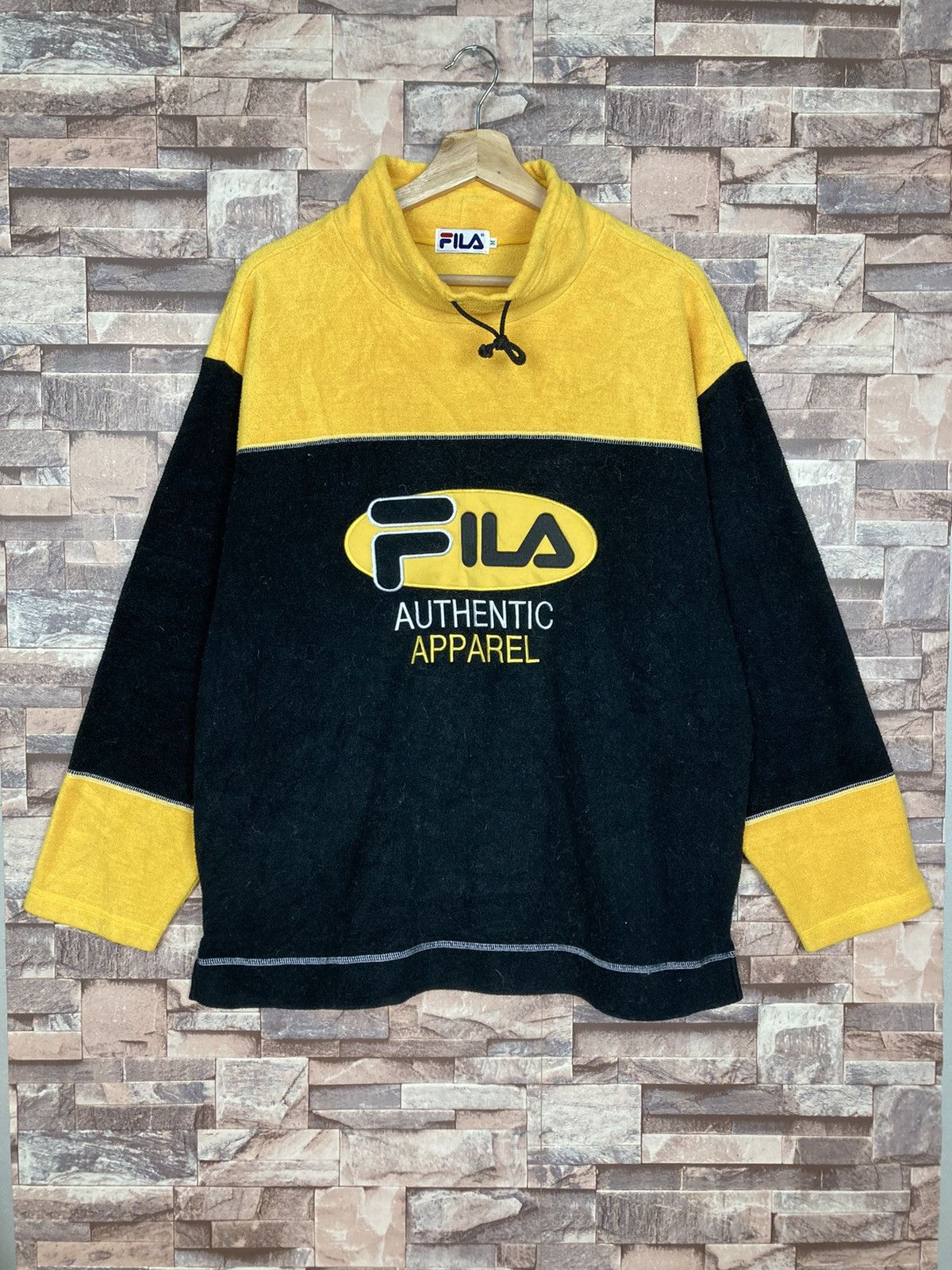 Fila Fila turtleneck fleece sweatshirt #27-5 Size US M / EU 48-50 / 2 - 1 Thumbnail