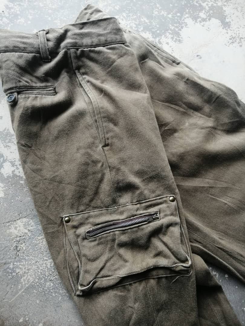 Japanese Brand SICKS💥Tete Homme Cargo Pants Multi Pocket Bondage Parachute Size US 34 / EU 50 - 6 Thumbnail