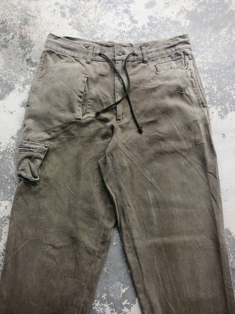 Japanese Brand SICKS💥Tete Homme Cargo Pants Multi Pocket Bondage Parachute Size US 34 / EU 50 - 3 Thumbnail
