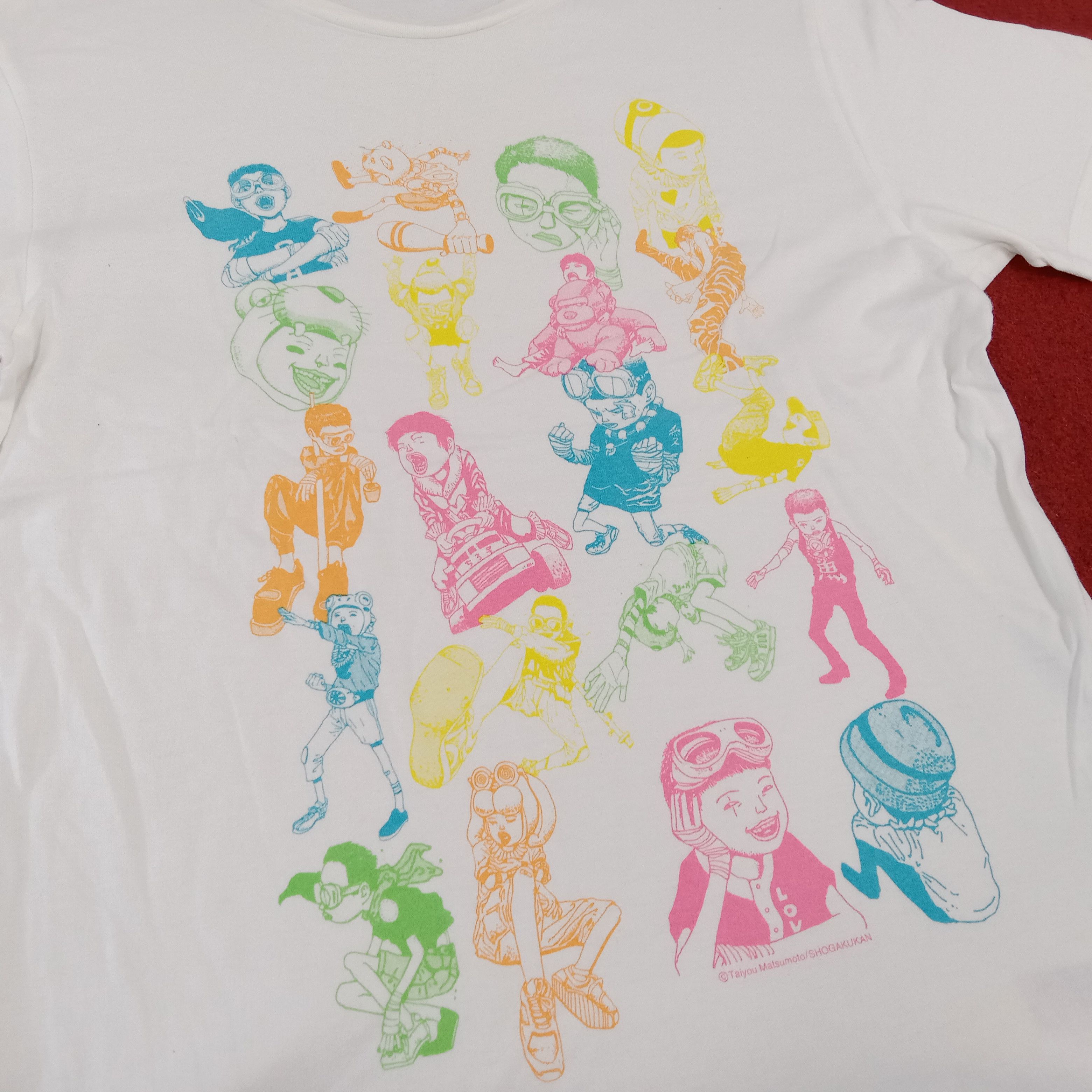 Anime × Japanese Brand Taiyou Matsumoto X Japanese Brand Anime Cartoon Tshirt Size US M / EU 48-50 / 2 - 2 Thumbnail