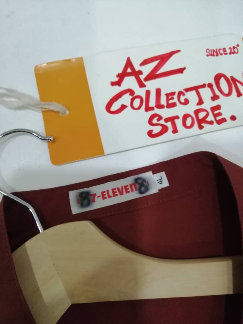 Japanese Brand Vintage 90s 7 Eleven Light Zipper Shirts Size US XXL / EU 58 / 5 - 3 Thumbnail
