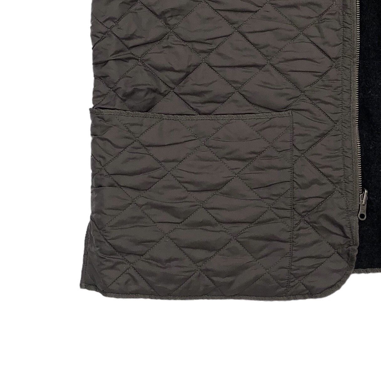 Brooks Brothers Brooks Brothers Quilted Lined Wool Vest Jacket Size US L / EU 52-54 / 3 - 4 Thumbnail