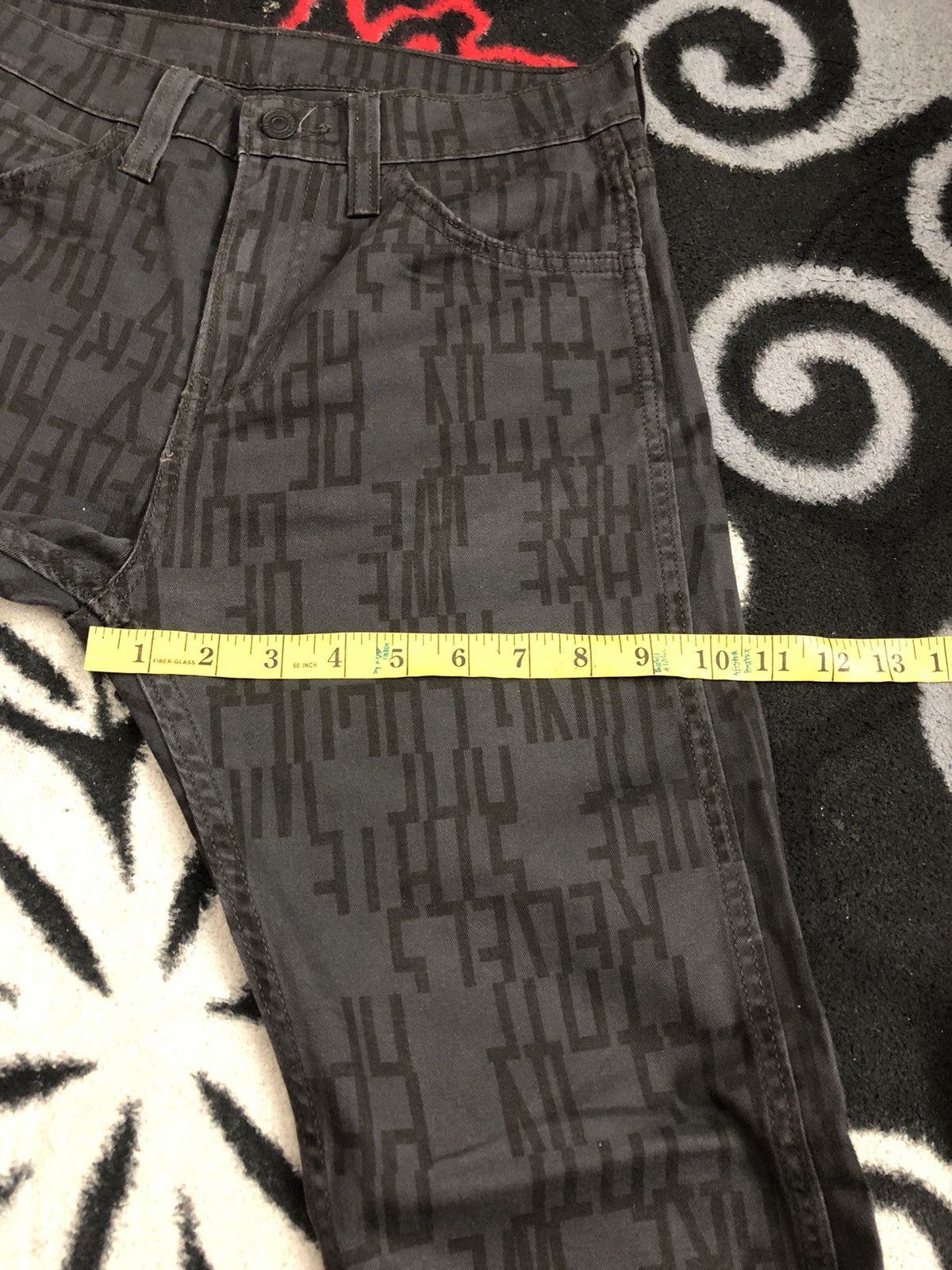 Levi's Levi's Full Print Inspired Comme Des Garcons Denim Size US 30 / EU 46 - 11 Thumbnail