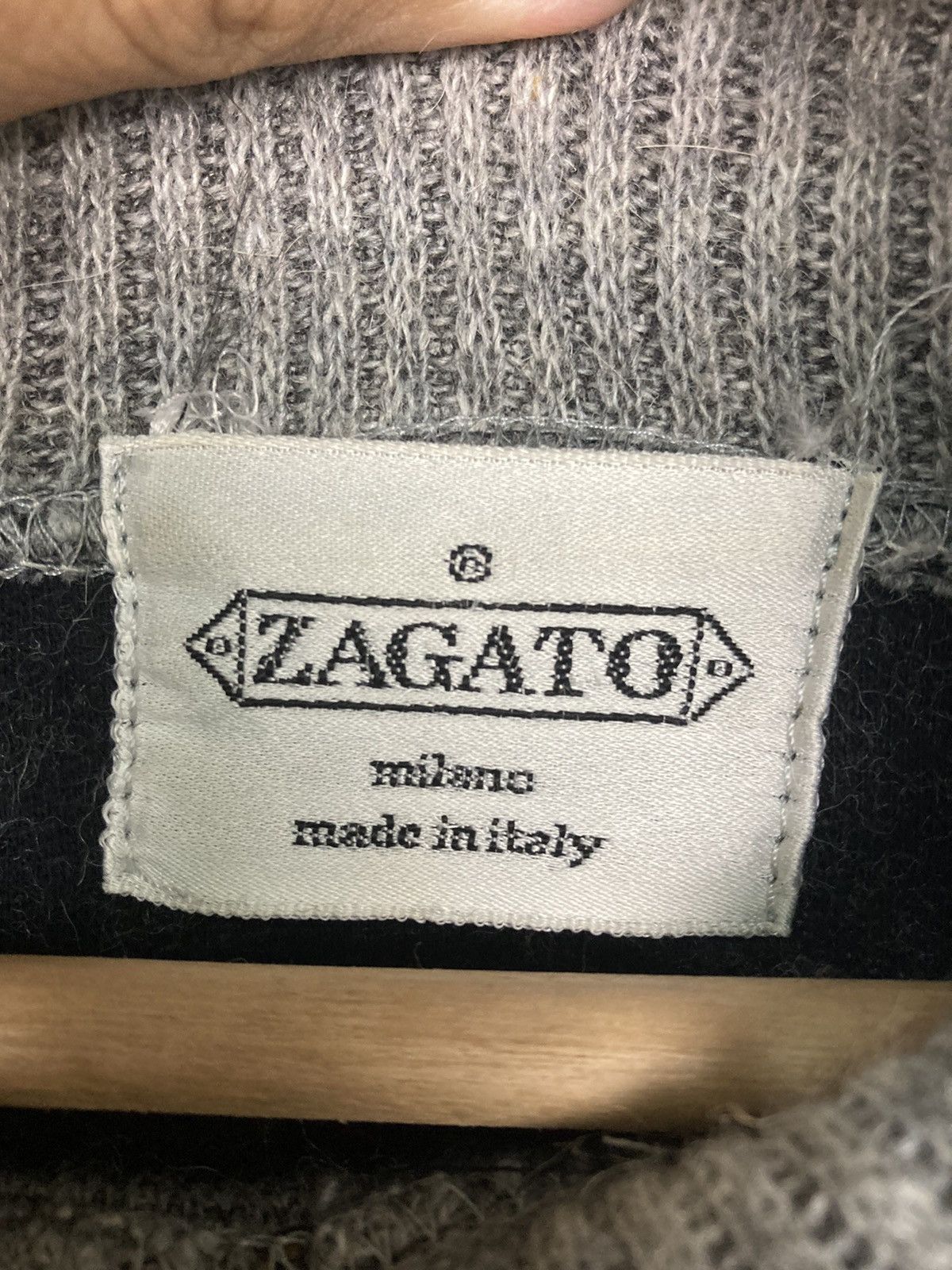 Aran Isles Knitwear zagato milano turtleneck knitwear made in italy #28-3 Size US M / EU 48-50 / 2 - 4 Thumbnail