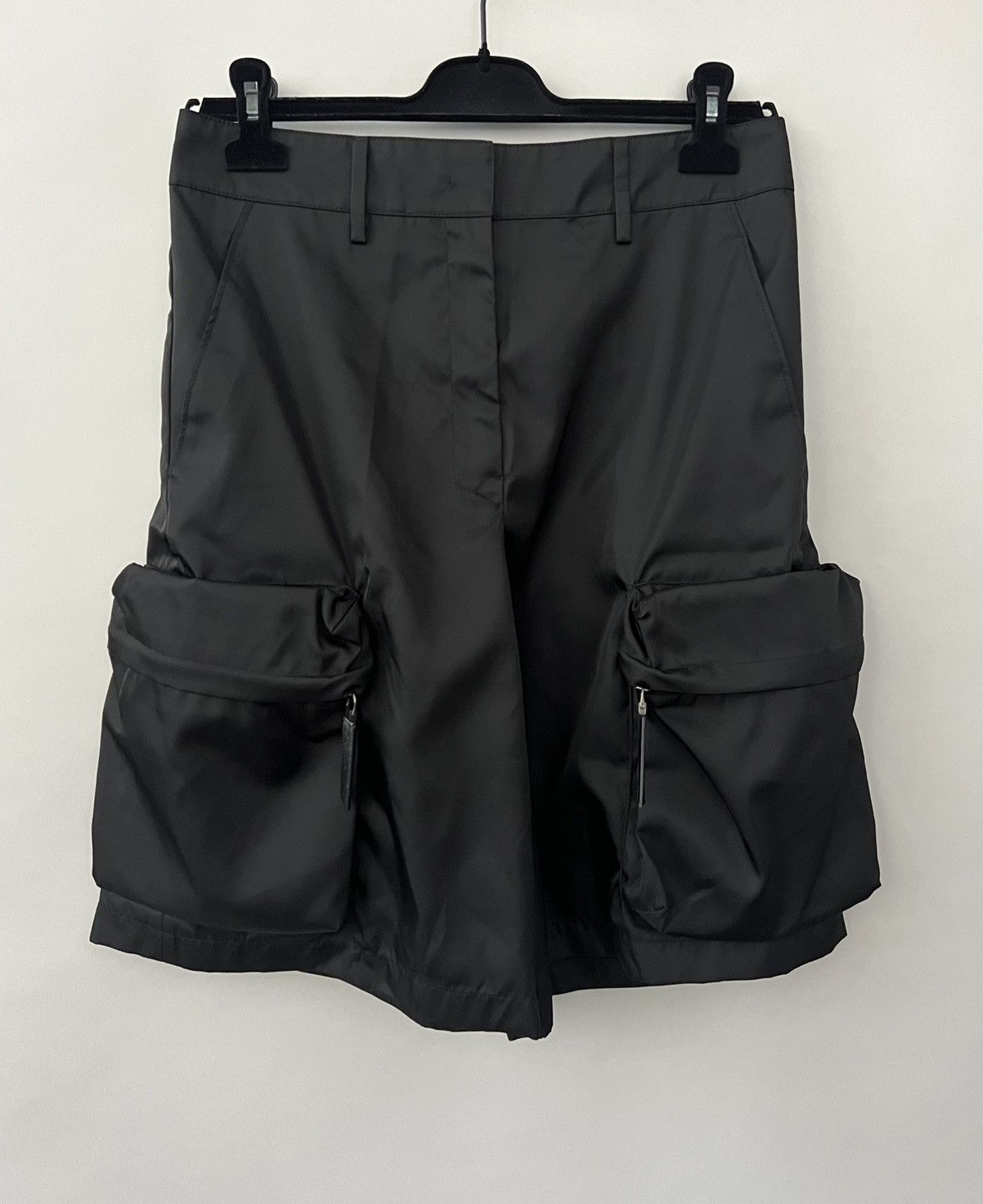 image of Prada Cargo Shorts in Black, Men's (Size 30)