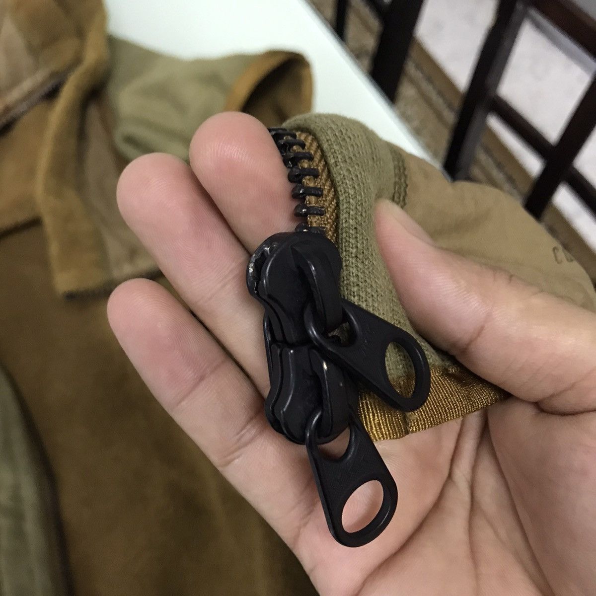 Japanese Brand Vintage Nolleys Military Style Reversible Sherpa Vest Jacket Size US L / EU 52-54 / 3 - 14 Thumbnail