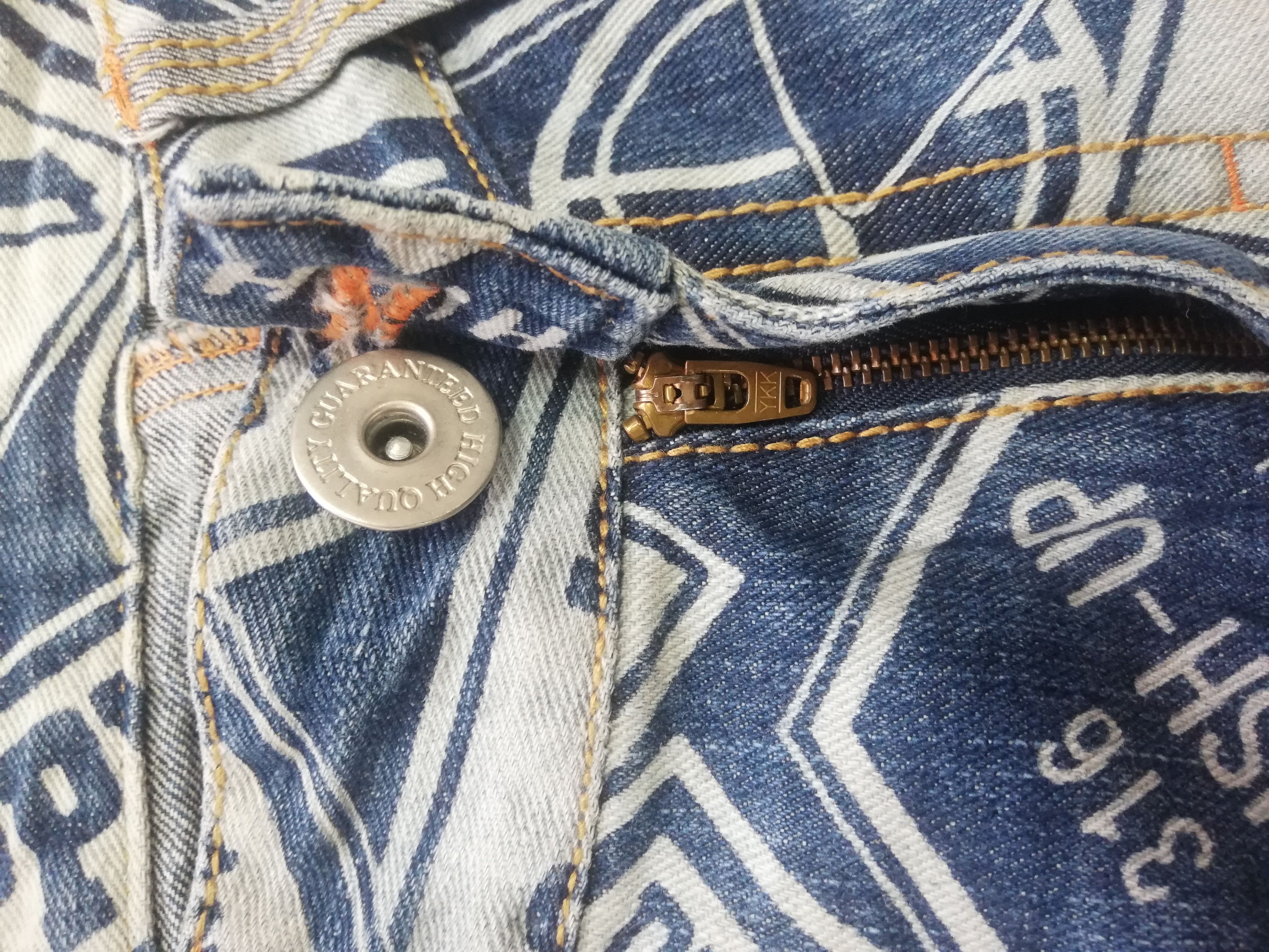 Other Surf Girl All Overprint Jeans Size US 30 / EU 46 - 5 Thumbnail
