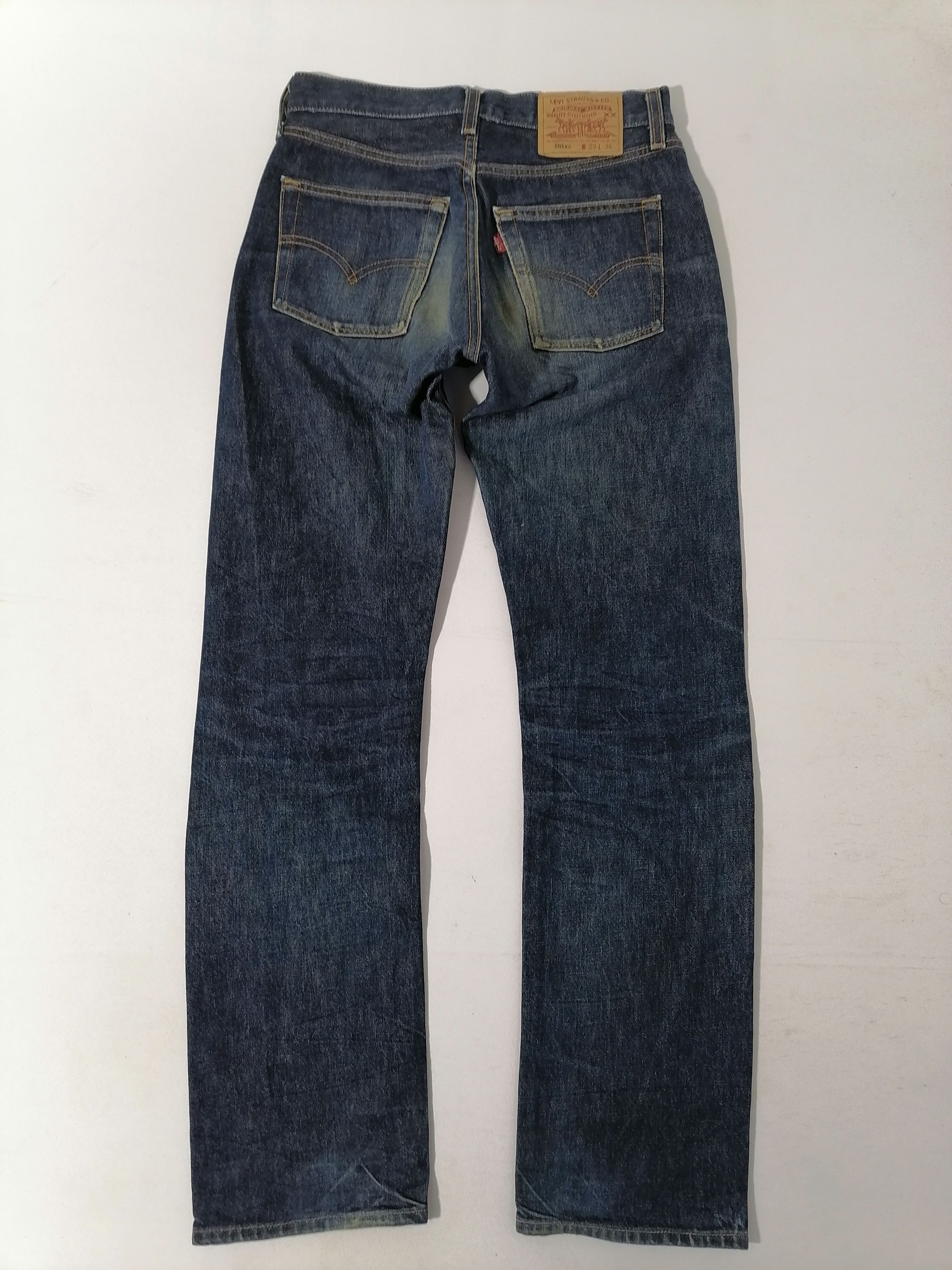 Levi's × Levi's Vintage Clothing 501xx Levi's Strauss Fly Button Denim Jeans Size US 29 - 2 Thumbnail