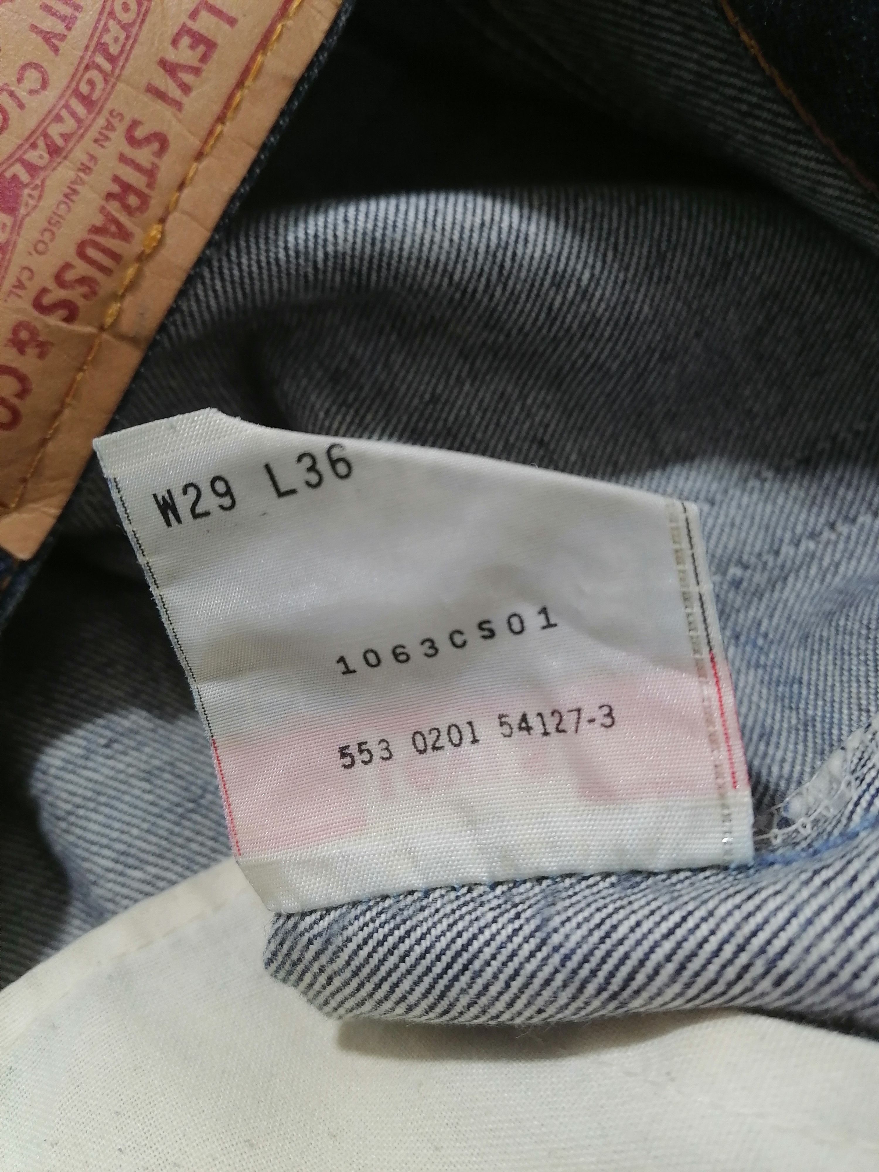 Levi's × Levi's Vintage Clothing 501xx Levi's Strauss Fly Button Denim Jeans Size US 29 - 6 Thumbnail
