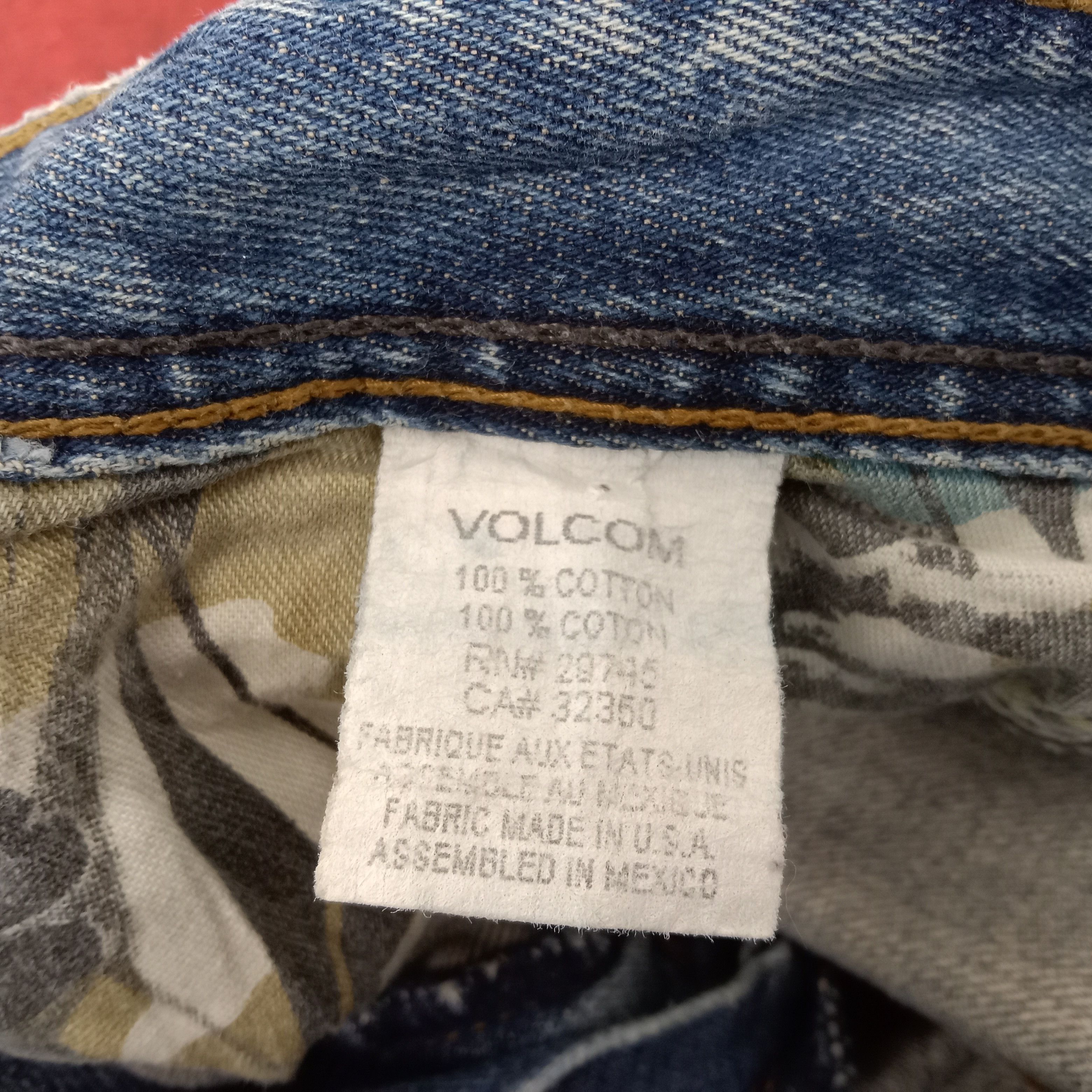 Vintage × Volcom Volcom Streetwear Skateboard Style Distressed Jeans Size US 32 / EU 48 - 12 Thumbnail