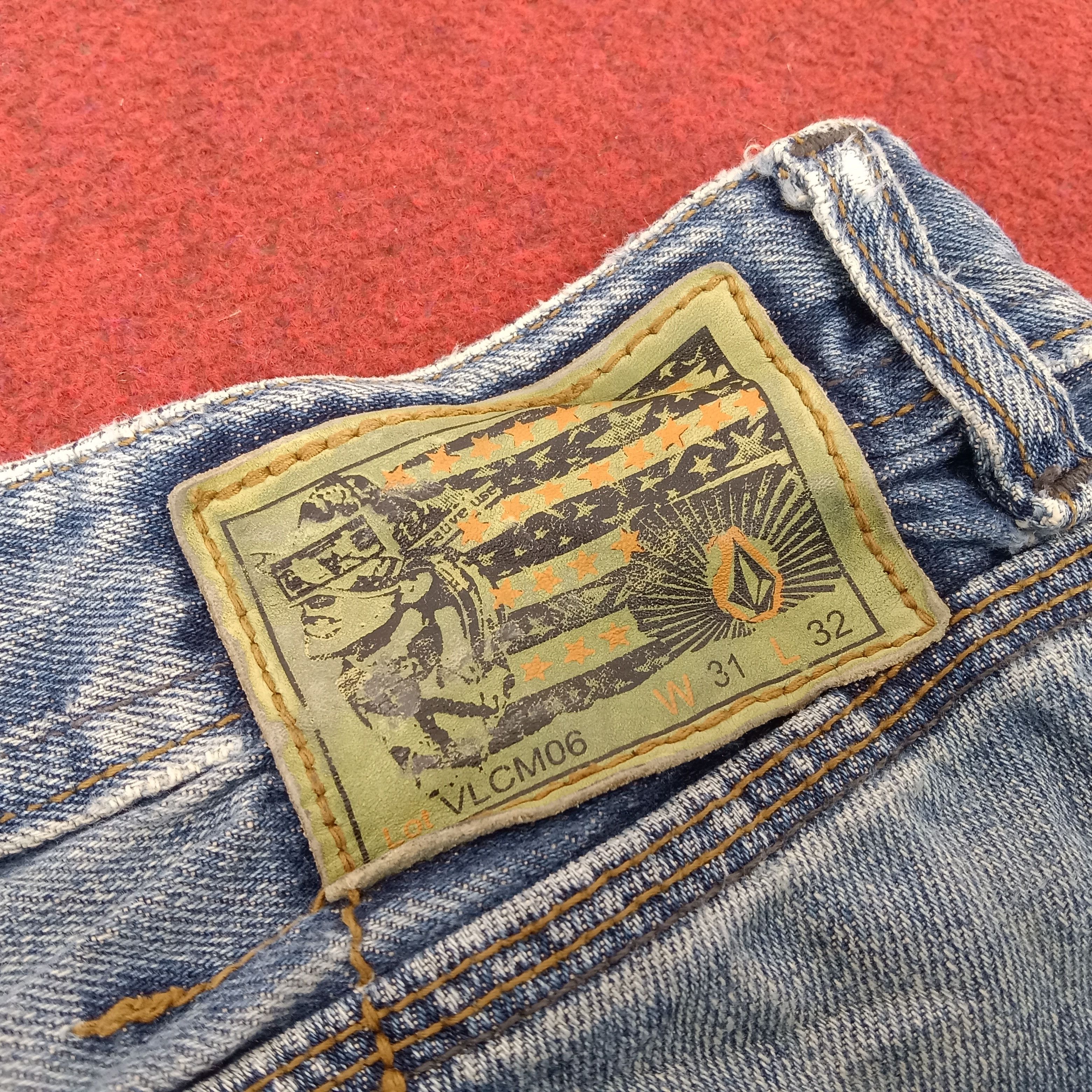 Vintage × Volcom Volcom Streetwear Skateboard Style Distressed Jeans Size US 32 / EU 48 - 16 Thumbnail