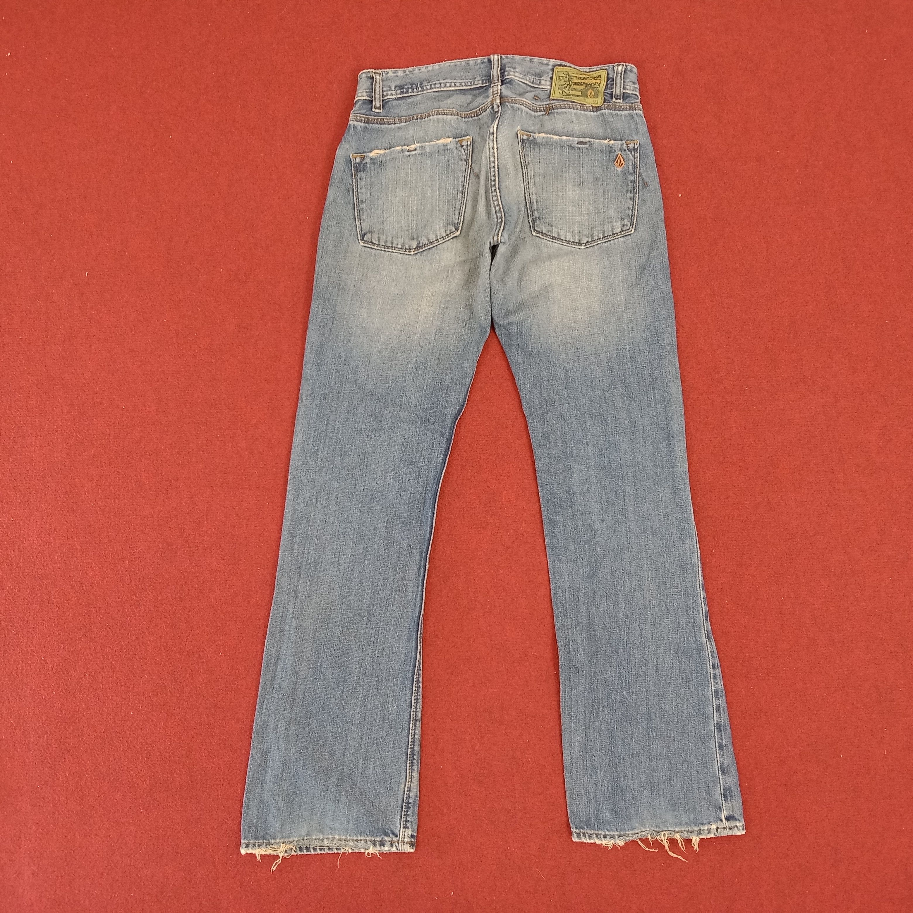 Vintage × Volcom Volcom Streetwear Skateboard Style Distressed Jeans Size US 32 / EU 48 - 4 Thumbnail