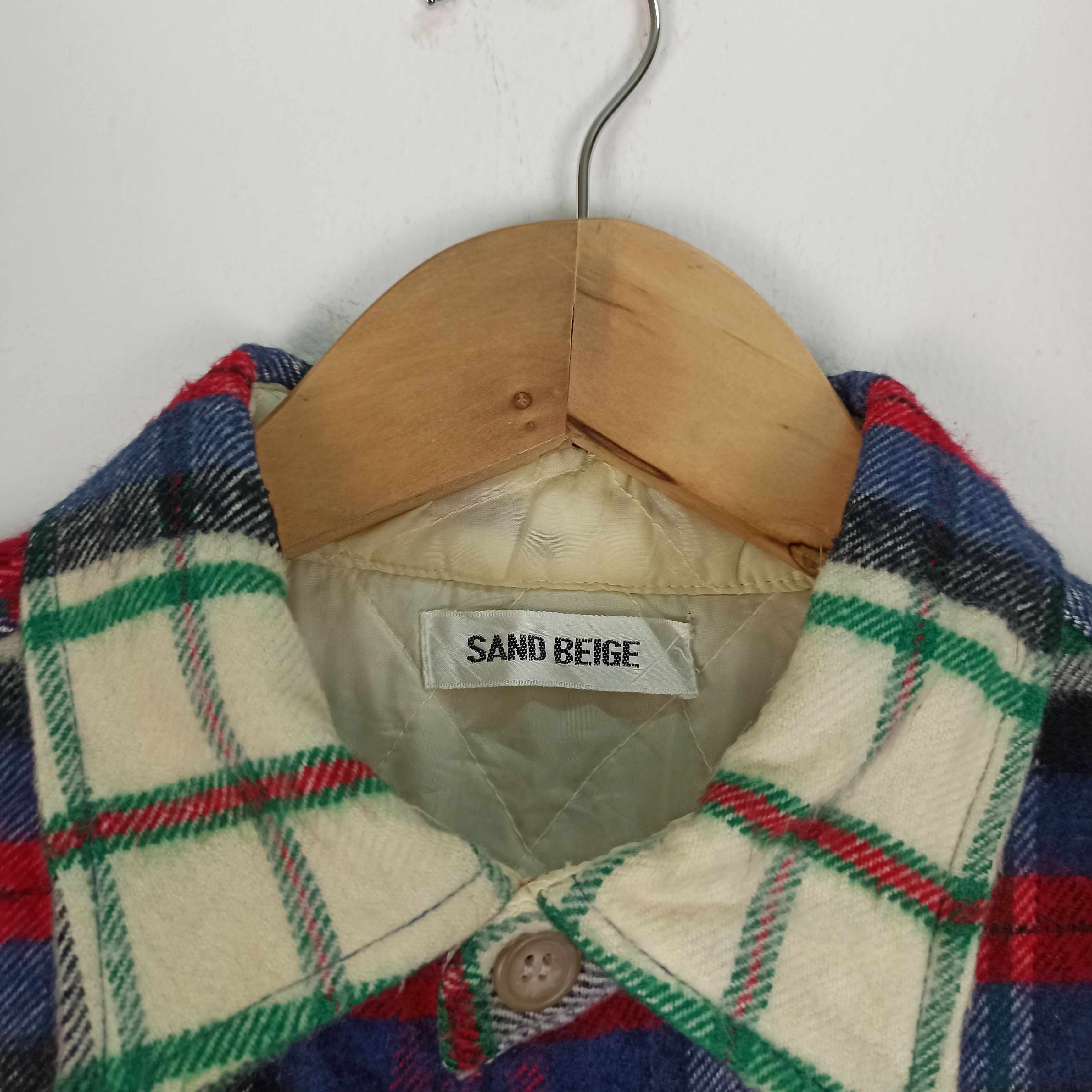 Flannel Rare Flannel Sand Beige Japanese Brand Size US M / EU 48-50 / 2 - 8 Thumbnail