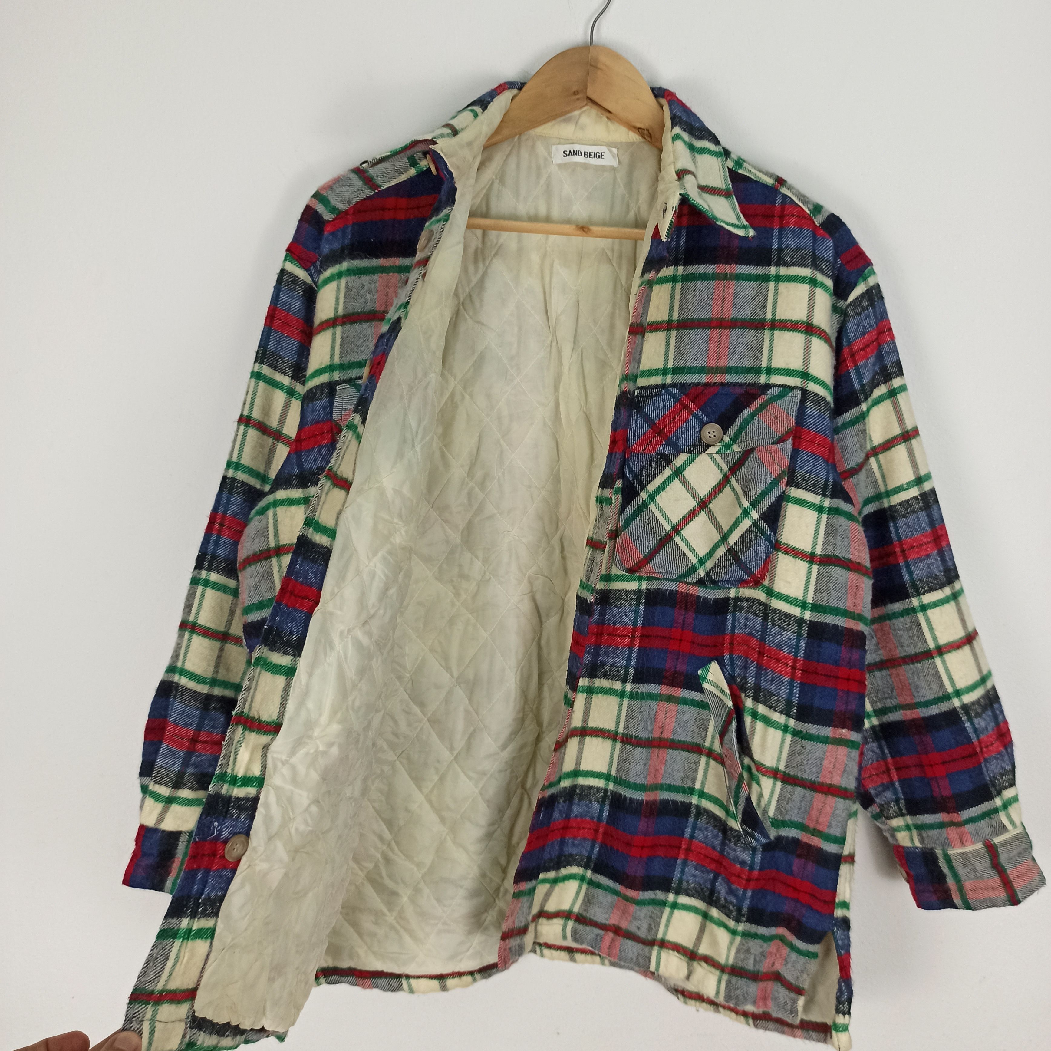 Flannel Rare Flannel Sand Beige Japanese Brand Size US M / EU 48-50 / 2 - 7 Thumbnail