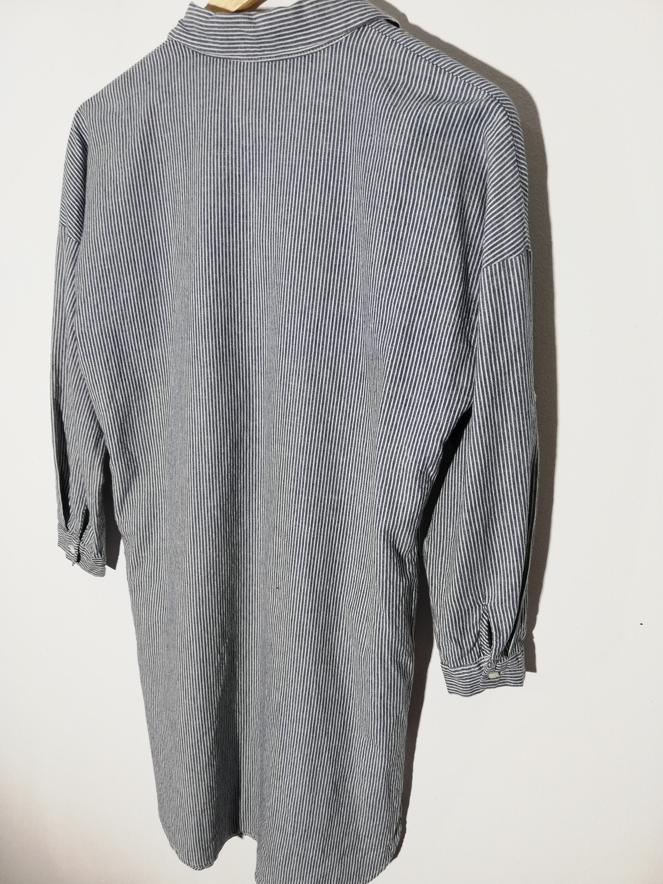 Acne Studios Acne Studios Striped Cotton Dress Size US M / EU 48-50 / 2 - 4 Thumbnail