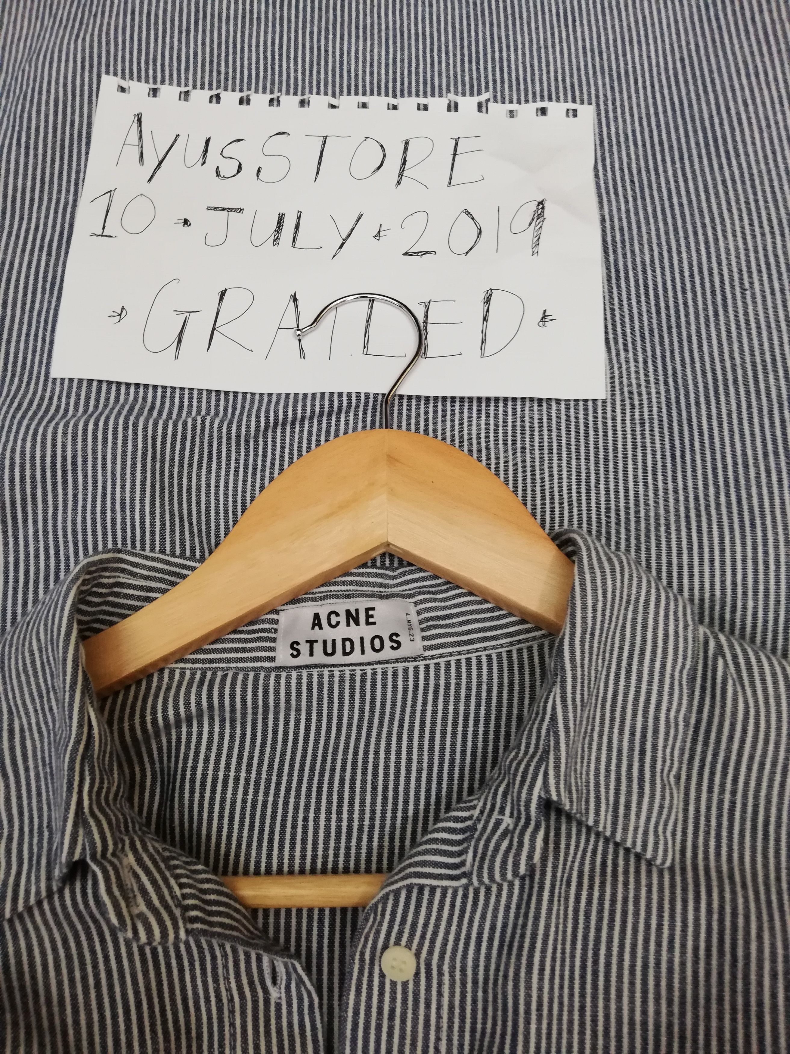 Acne Studios Acne Studios Striped Cotton Dress Size US M / EU 48-50 / 2 - 3 Thumbnail