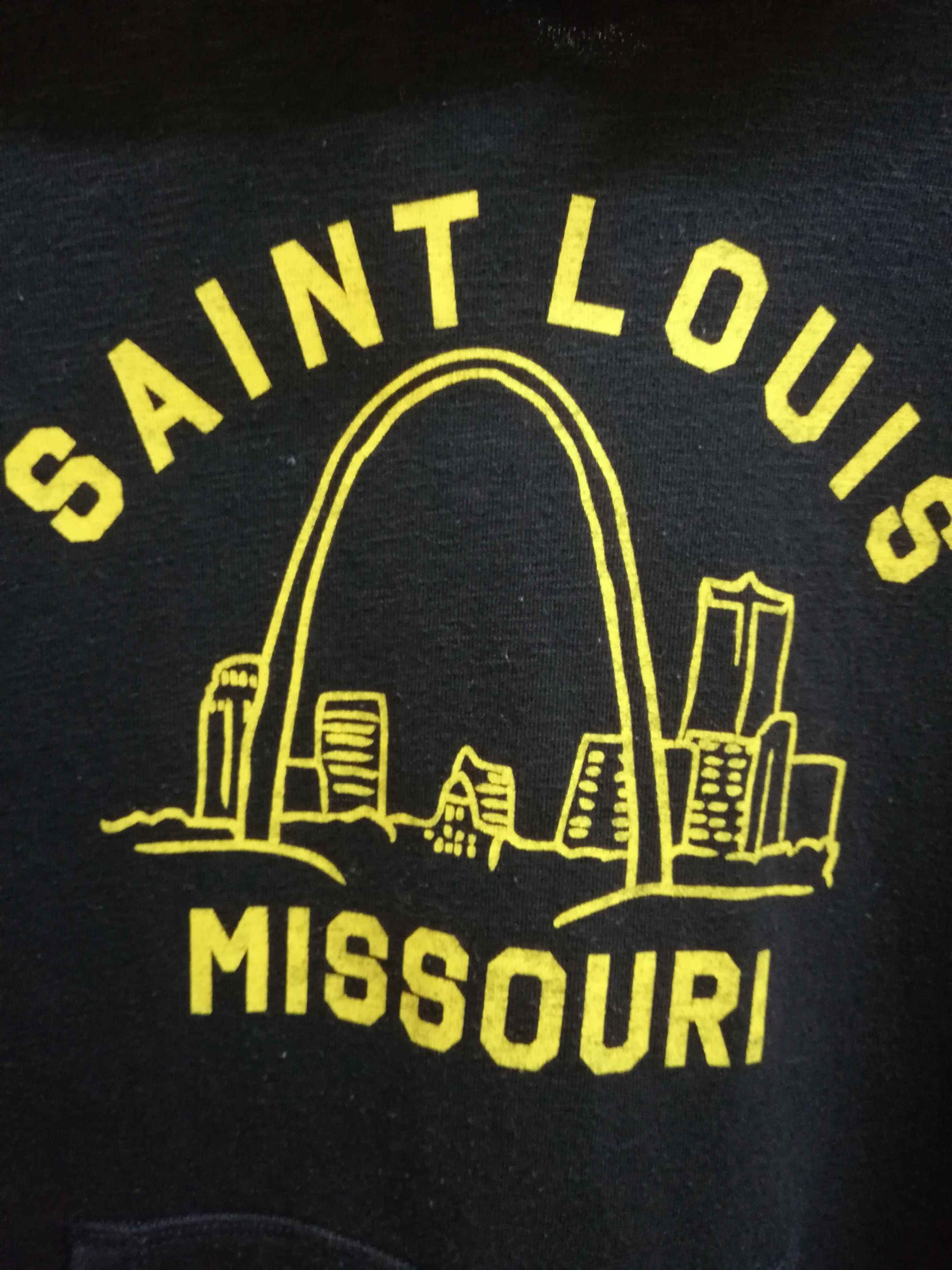 Japanese Brand VINTAGE SAINTLOUIS CITY USA HOODIE Size US M / EU 48-50 / 2 - 2 Thumbnail