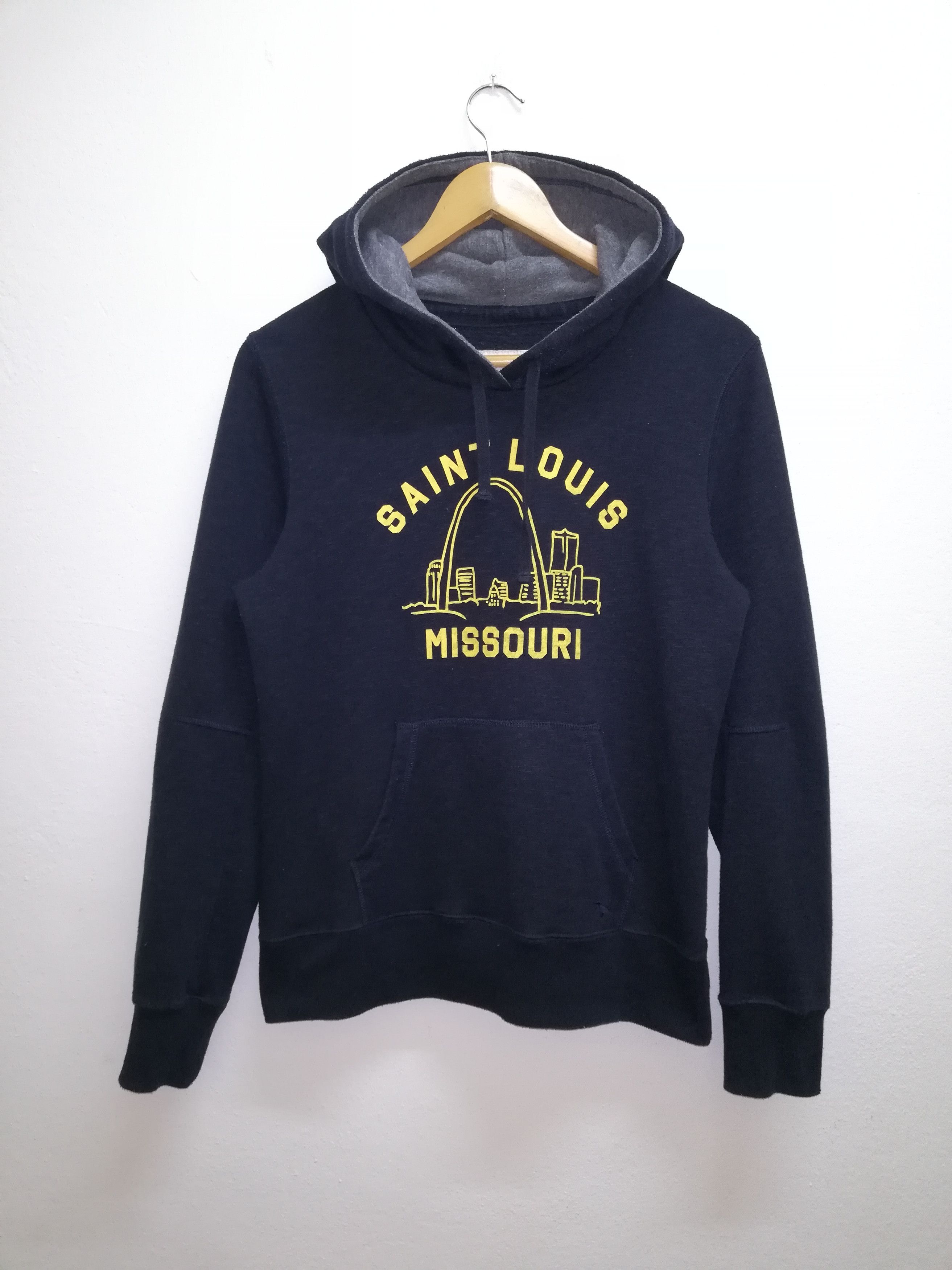 Japanese Brand VINTAGE SAINTLOUIS CITY USA HOODIE Size US M / EU 48-50 / 2 - 1 Thumbnail