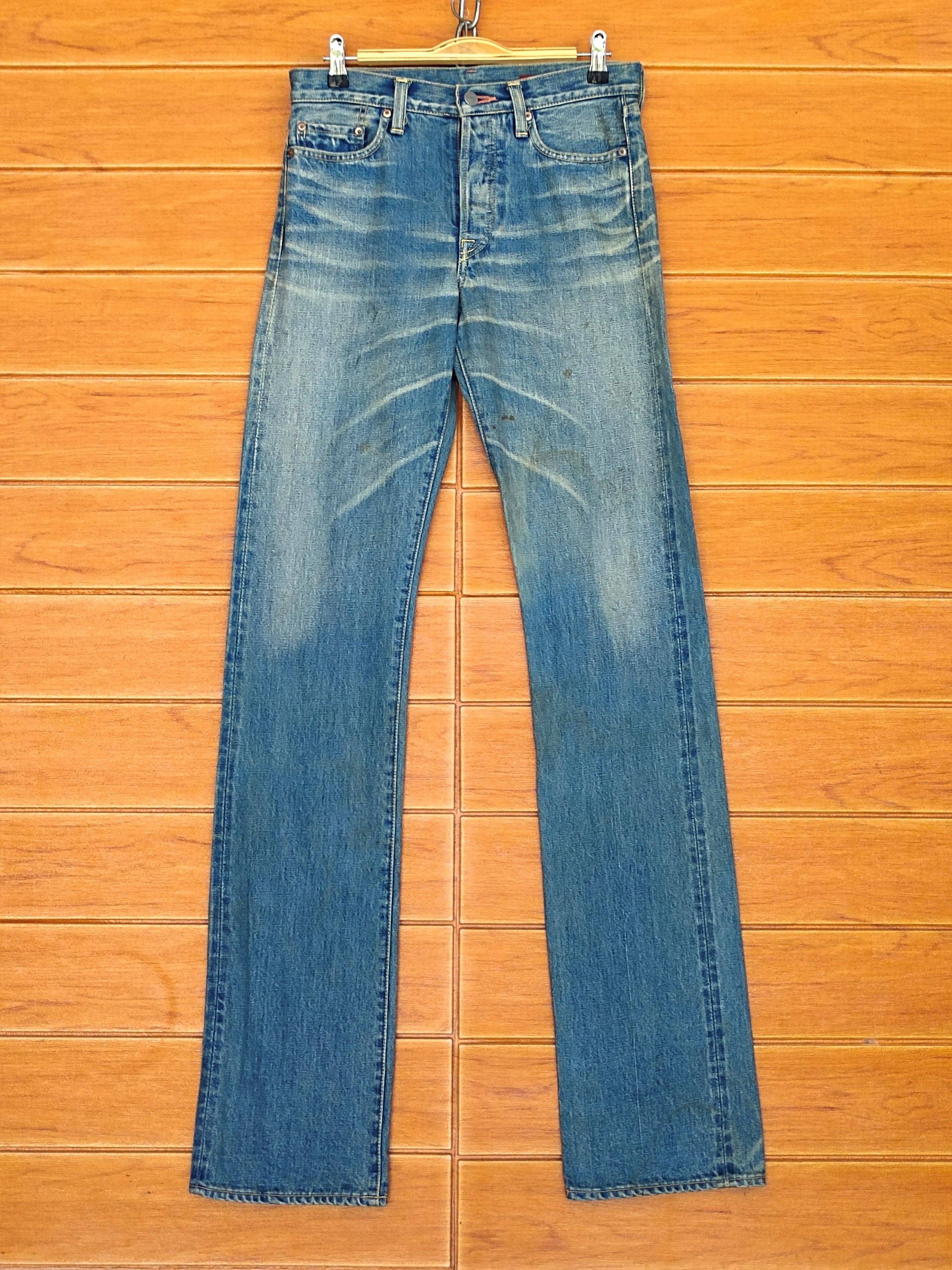 Kapital Vtg 90s Kapital Clawmark Selvedge Long Style Jeans Size US 28 / EU 44 - 1 Thumbnail