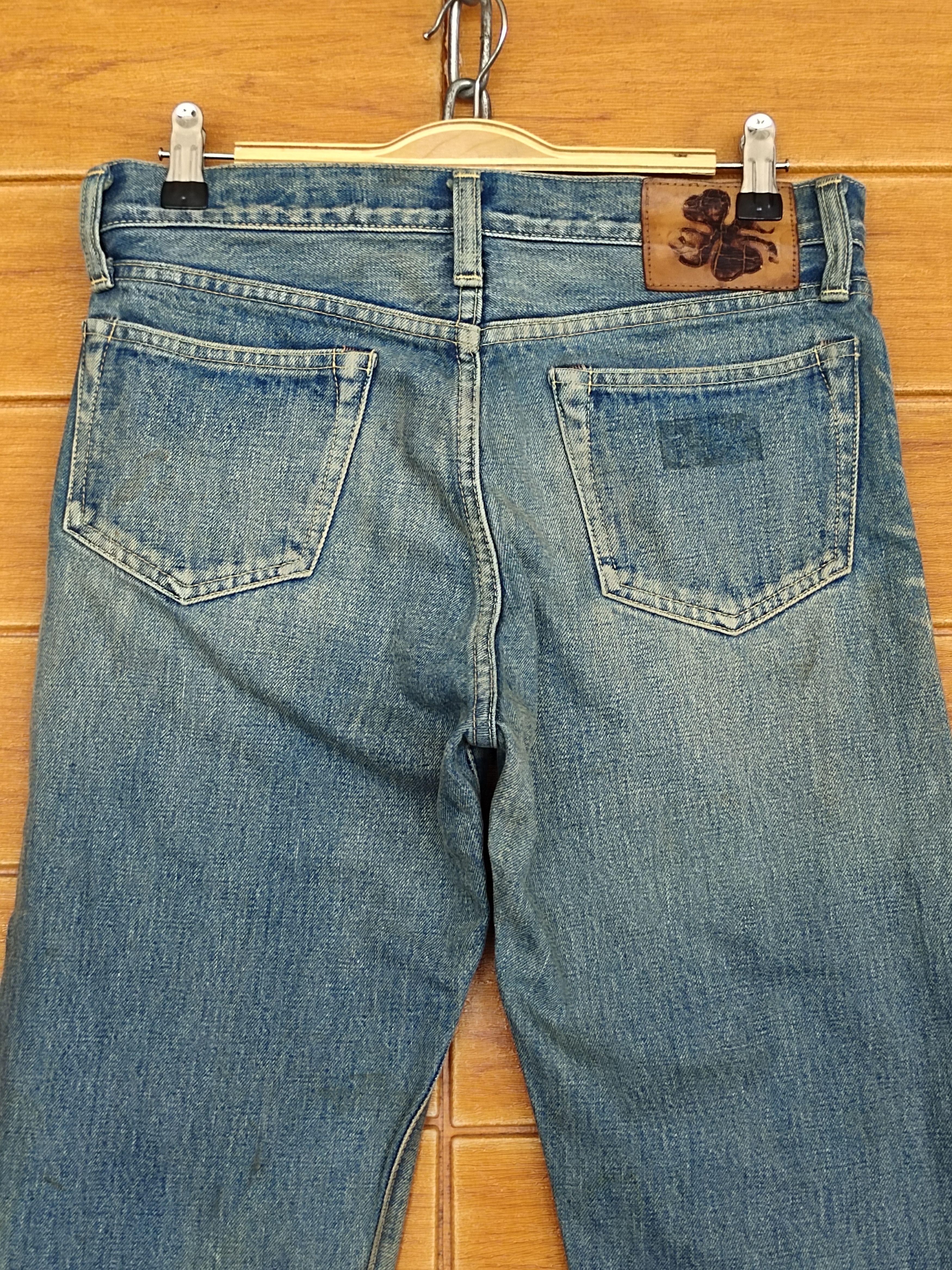 Kapital Vtg 90s Kapital Clawmark Selvedge Long Style Jeans Size US 28 / EU 44 - 12 Thumbnail
