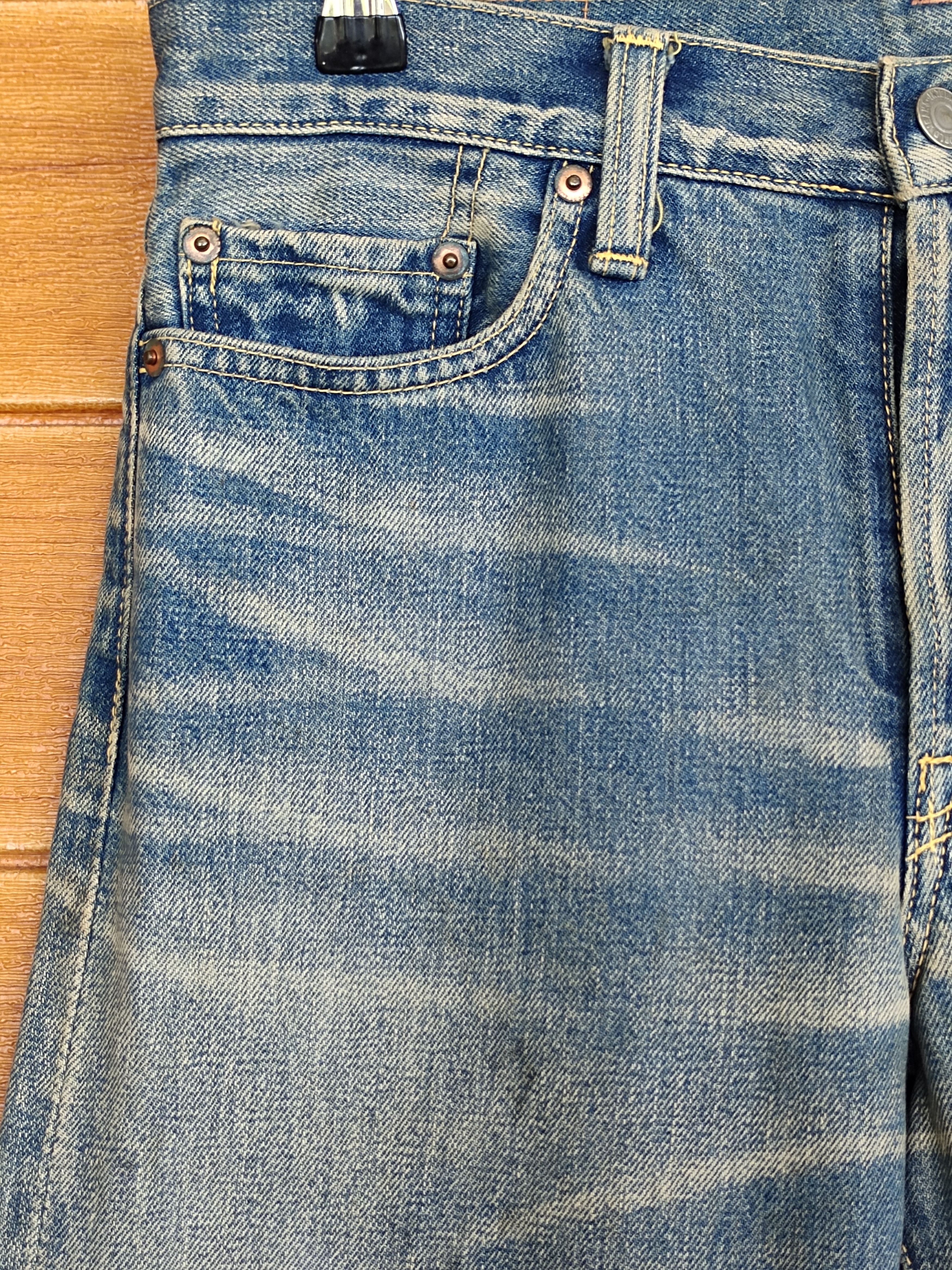 Kapital Vtg 90s Kapital Clawmark Selvedge Long Style Jeans Size US 28 / EU 44 - 4 Thumbnail
