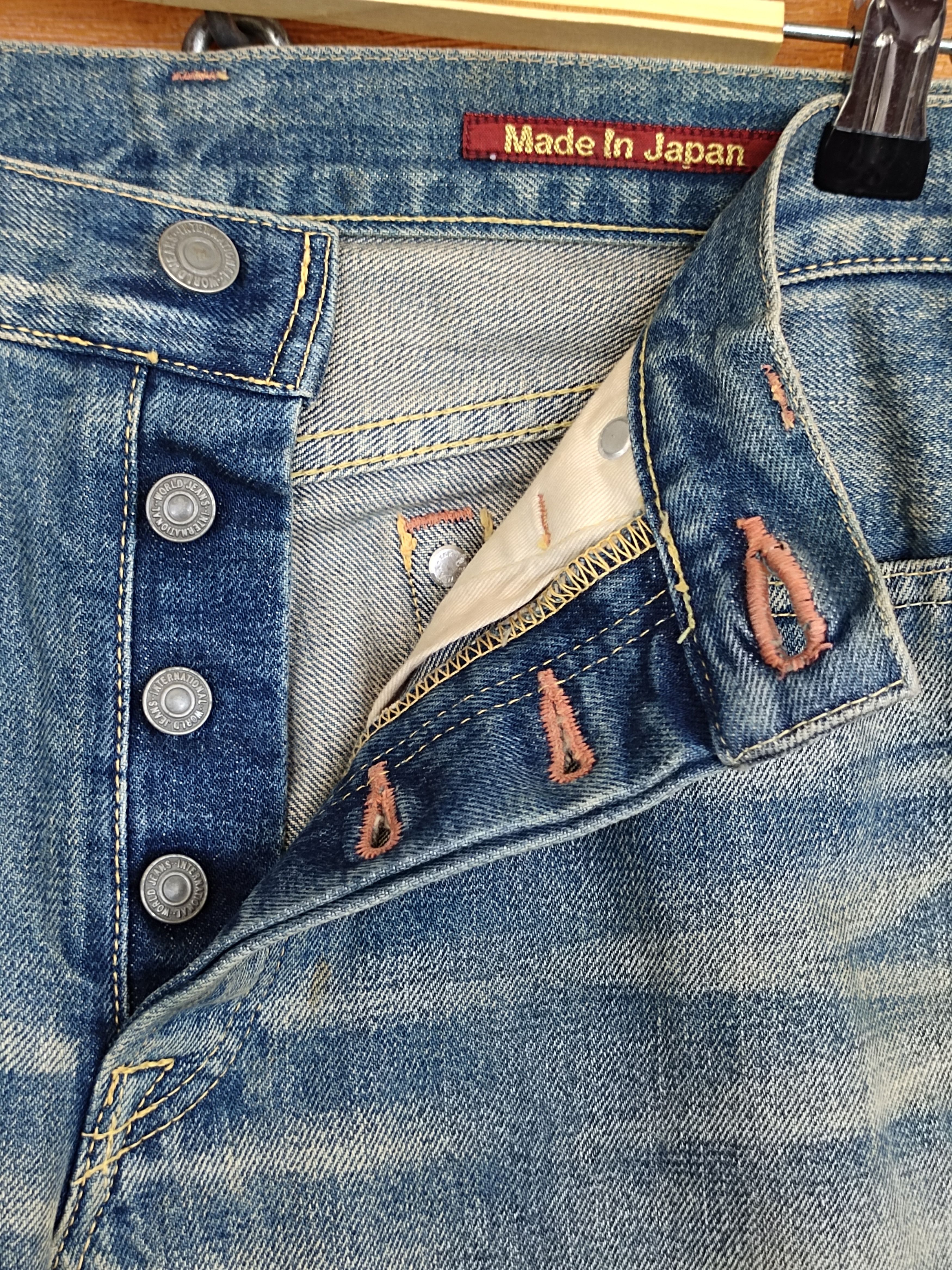 Kapital Vtg 90s Kapital Clawmark Selvedge Long Style Jeans Size US 28 / EU 44 - 17 Thumbnail