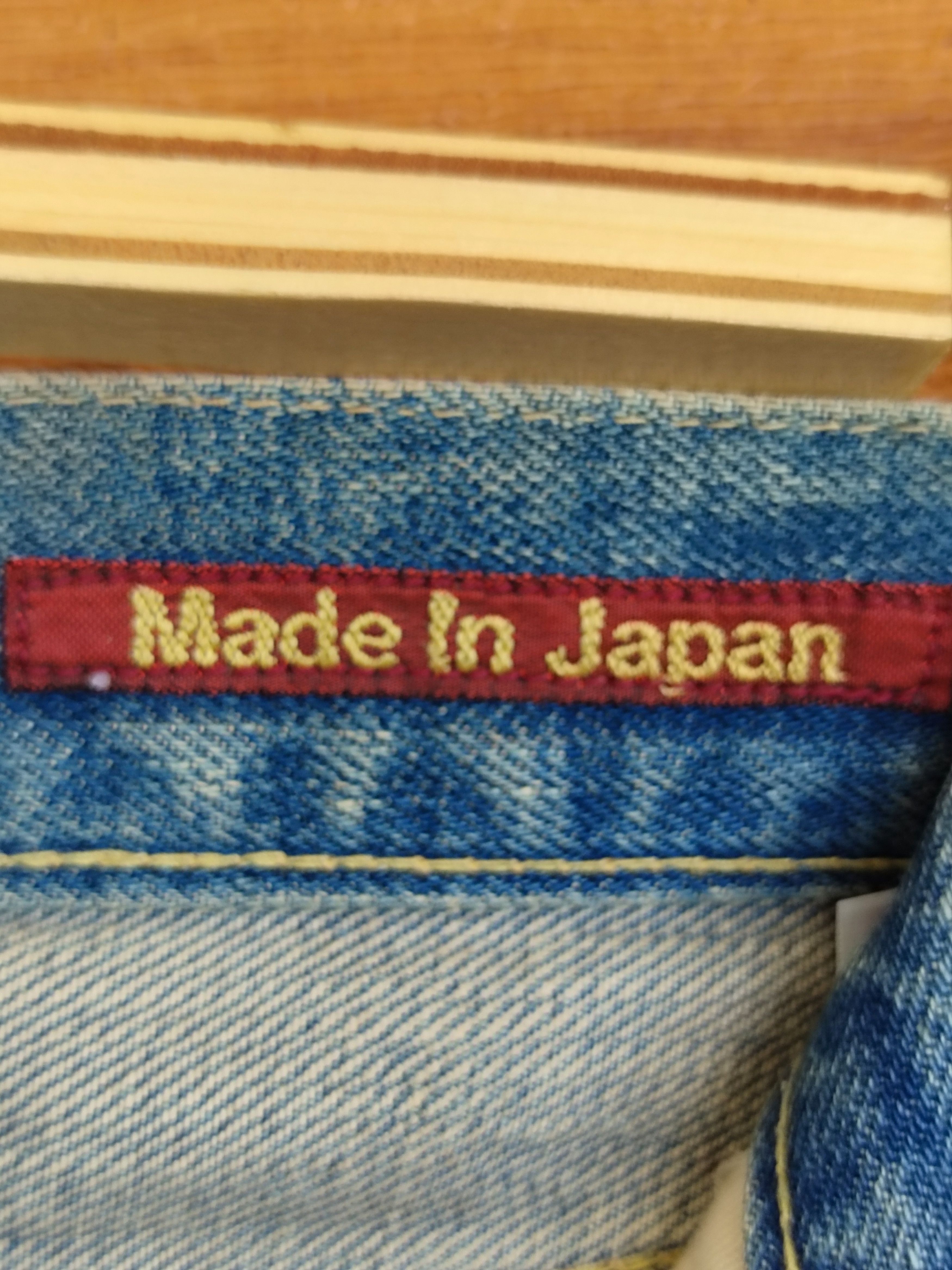 Kapital Vtg 90s Kapital Clawmark Selvedge Long Style Jeans Size US 28 / EU 44 - 18 Thumbnail